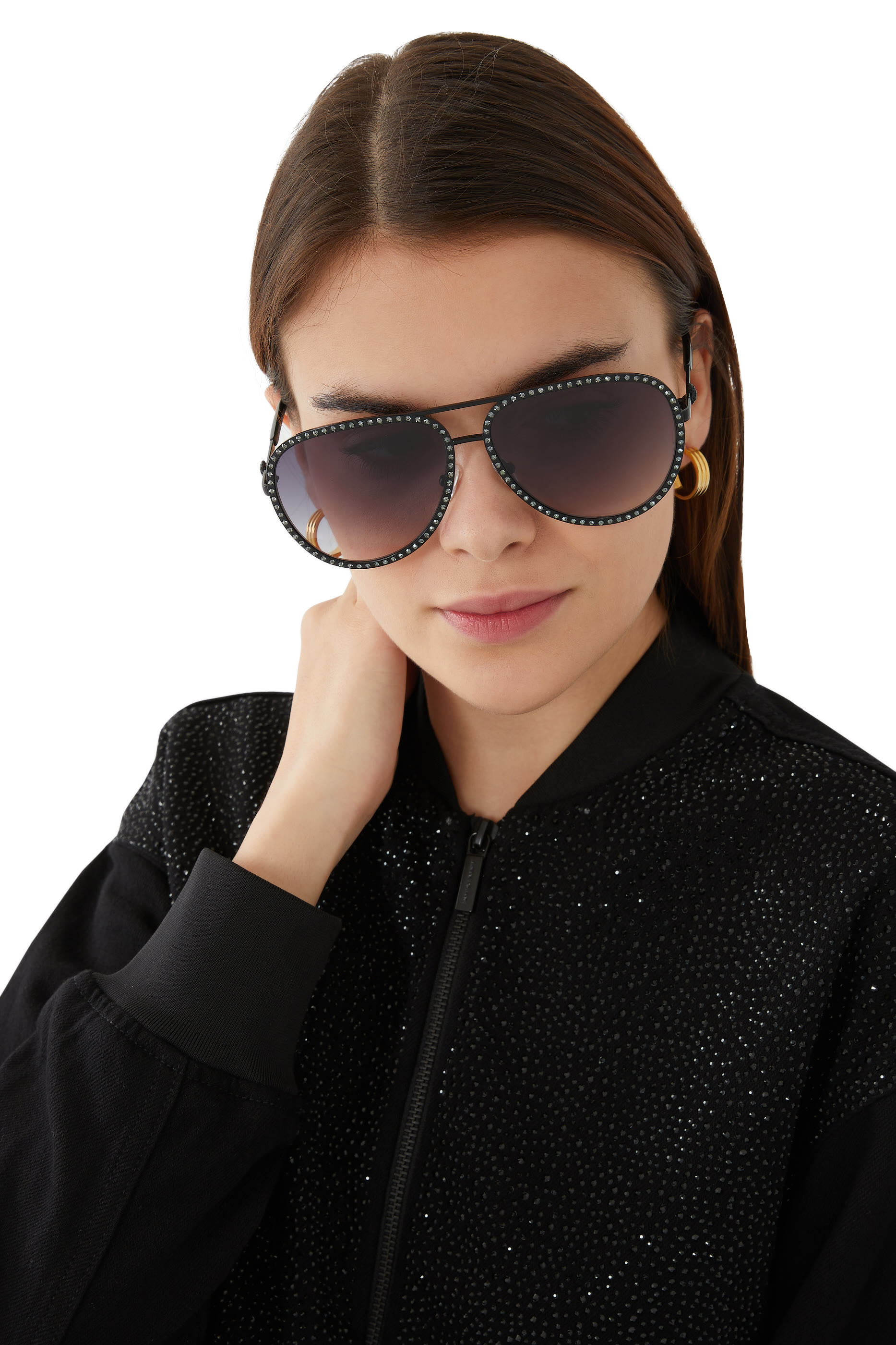 Large Shoreditch Aviator Sunglasses