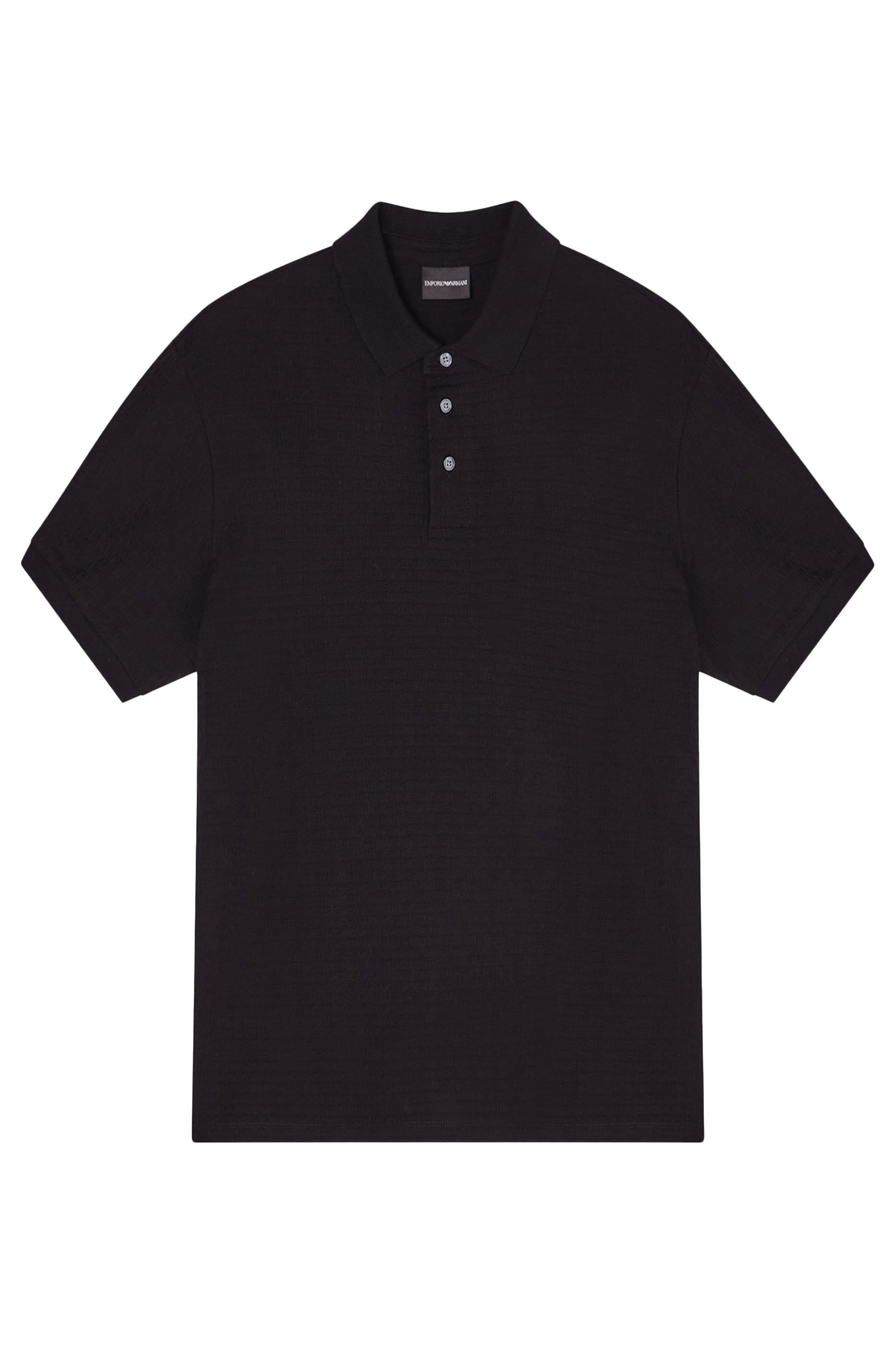 Micro EA Text Logo Polo Shirt