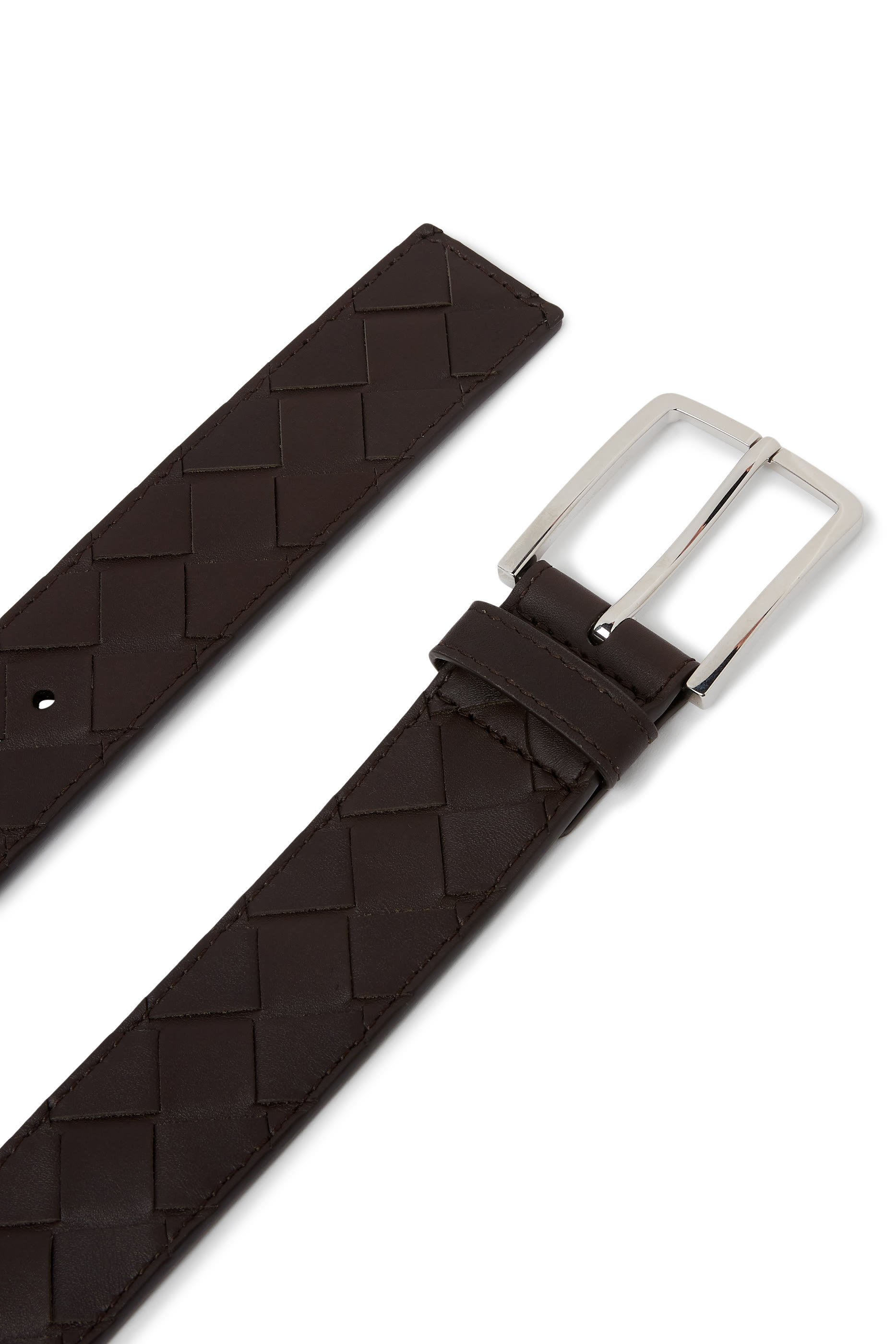 Intreccio Leather Belt