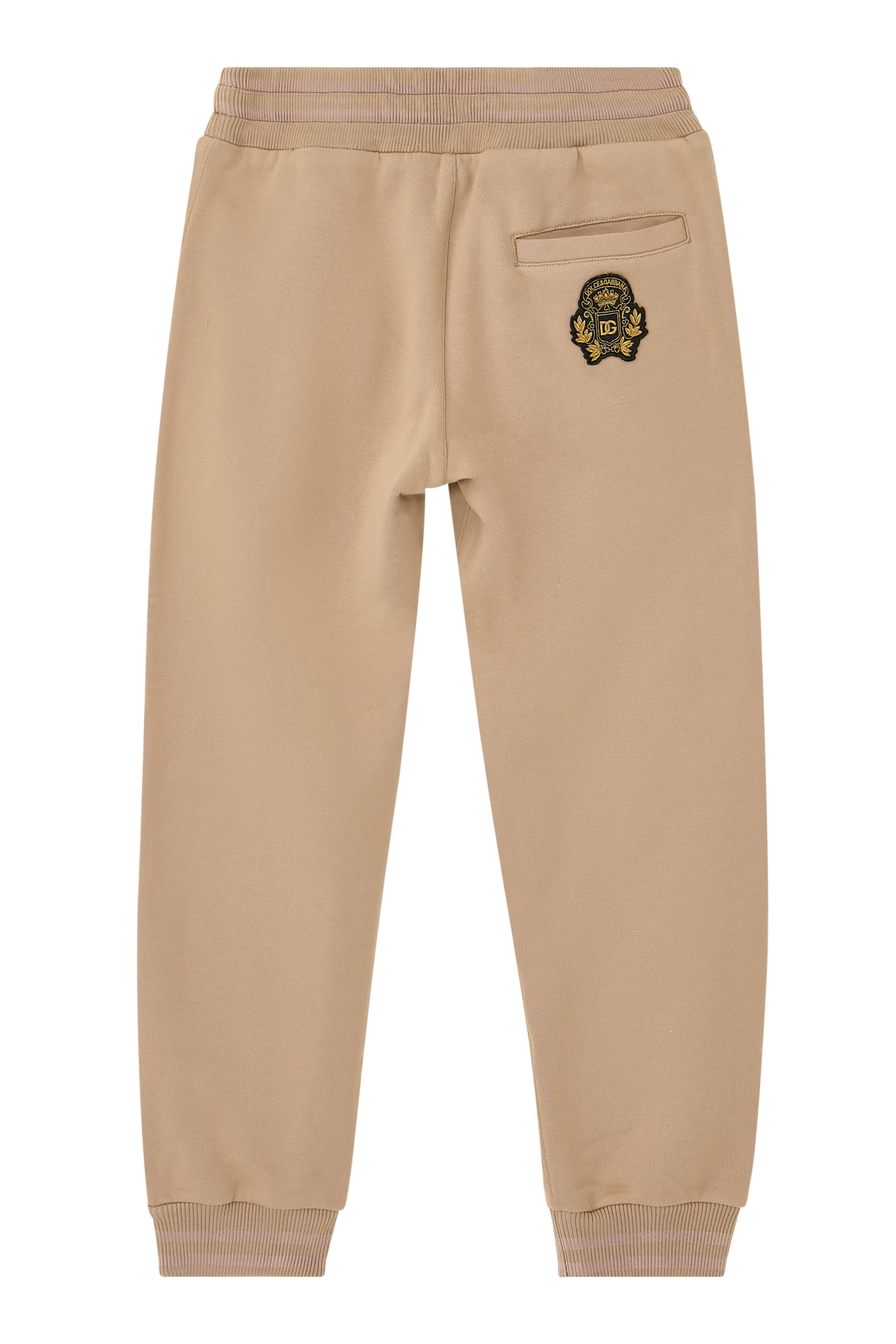 Kids Heraldic Patch Fleece Jogging Trousers