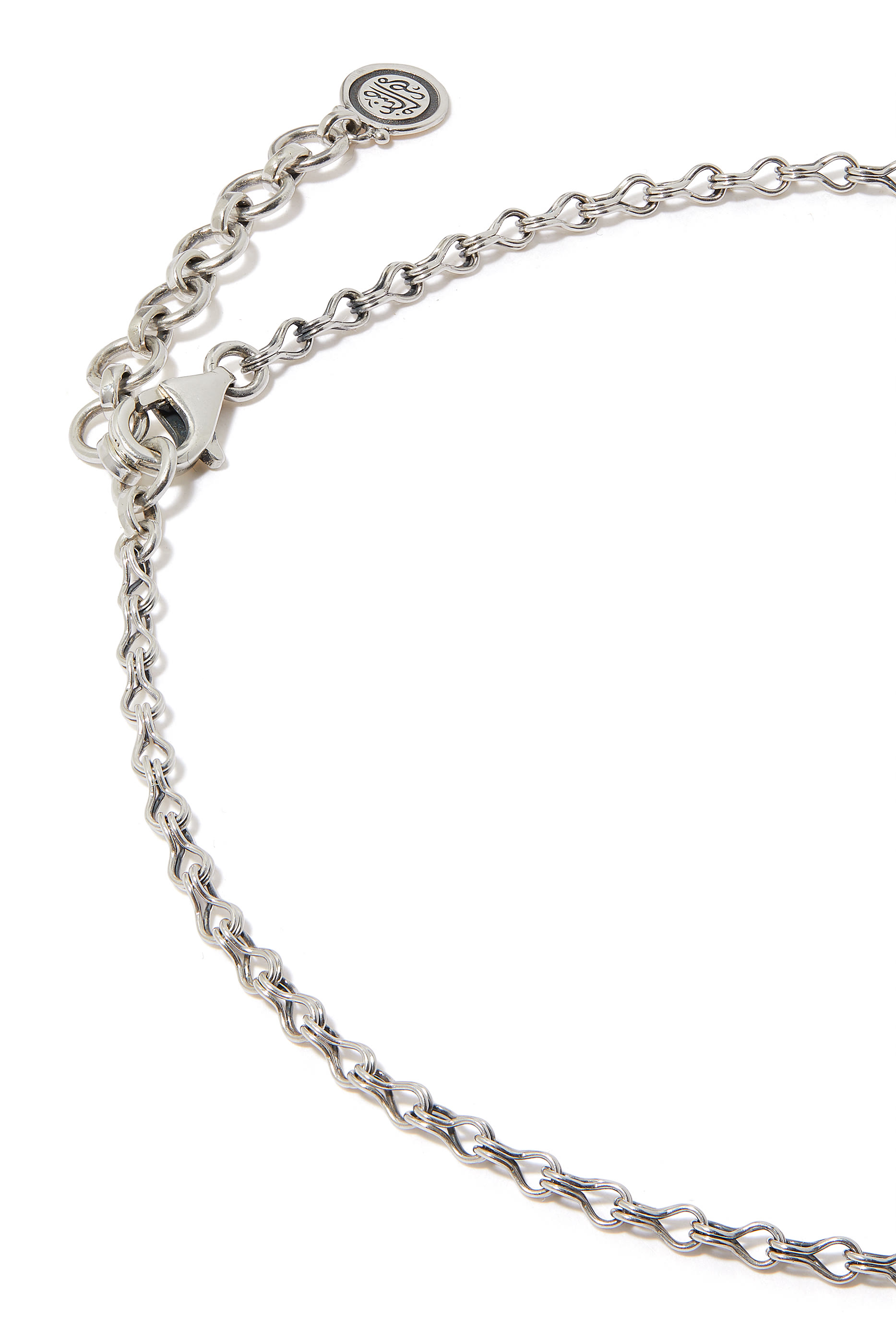 Poetry Wrap-Around Bracelet, 18k Gold & Sterling Silver