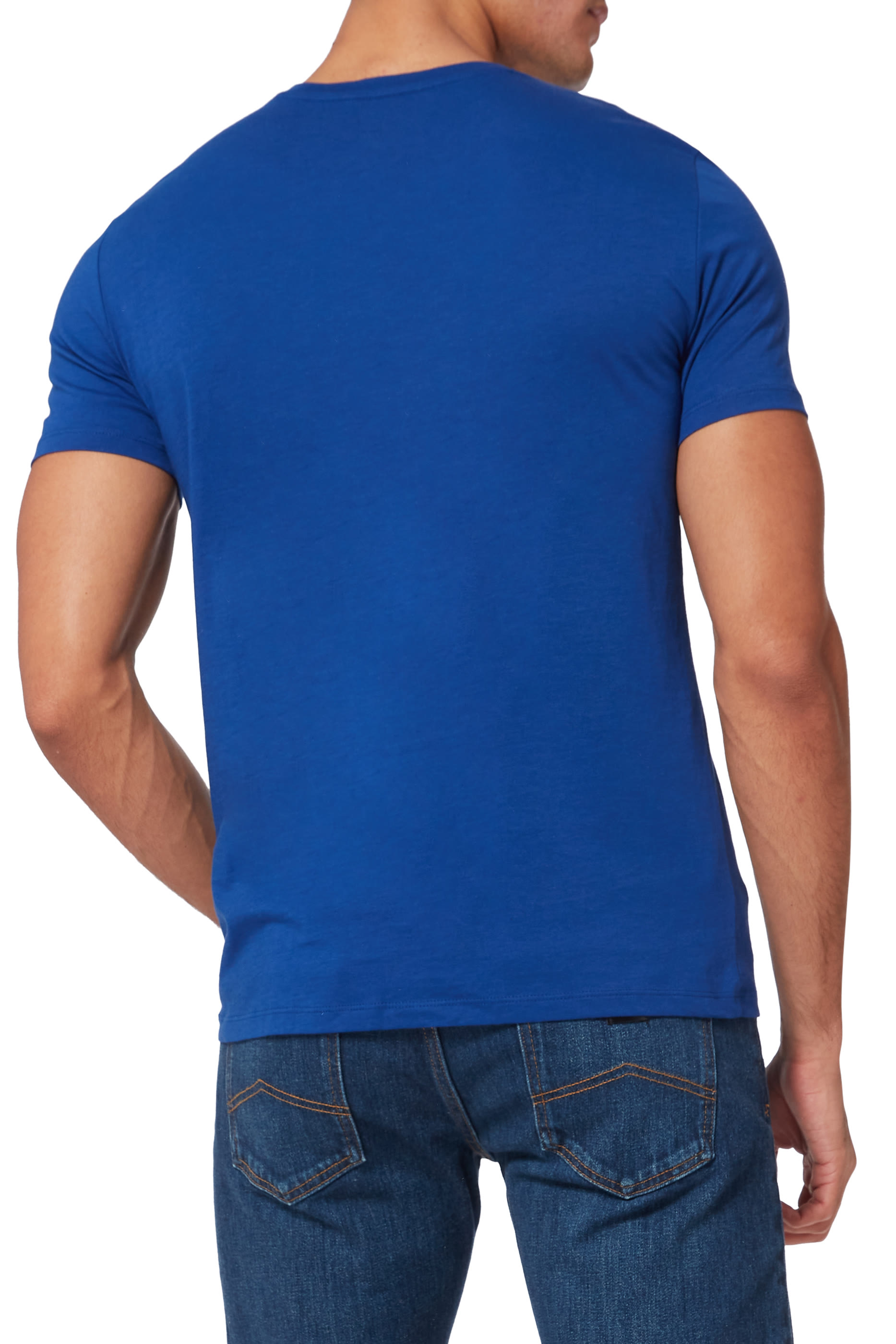 V-Neck Pima Cotton T-Shirt