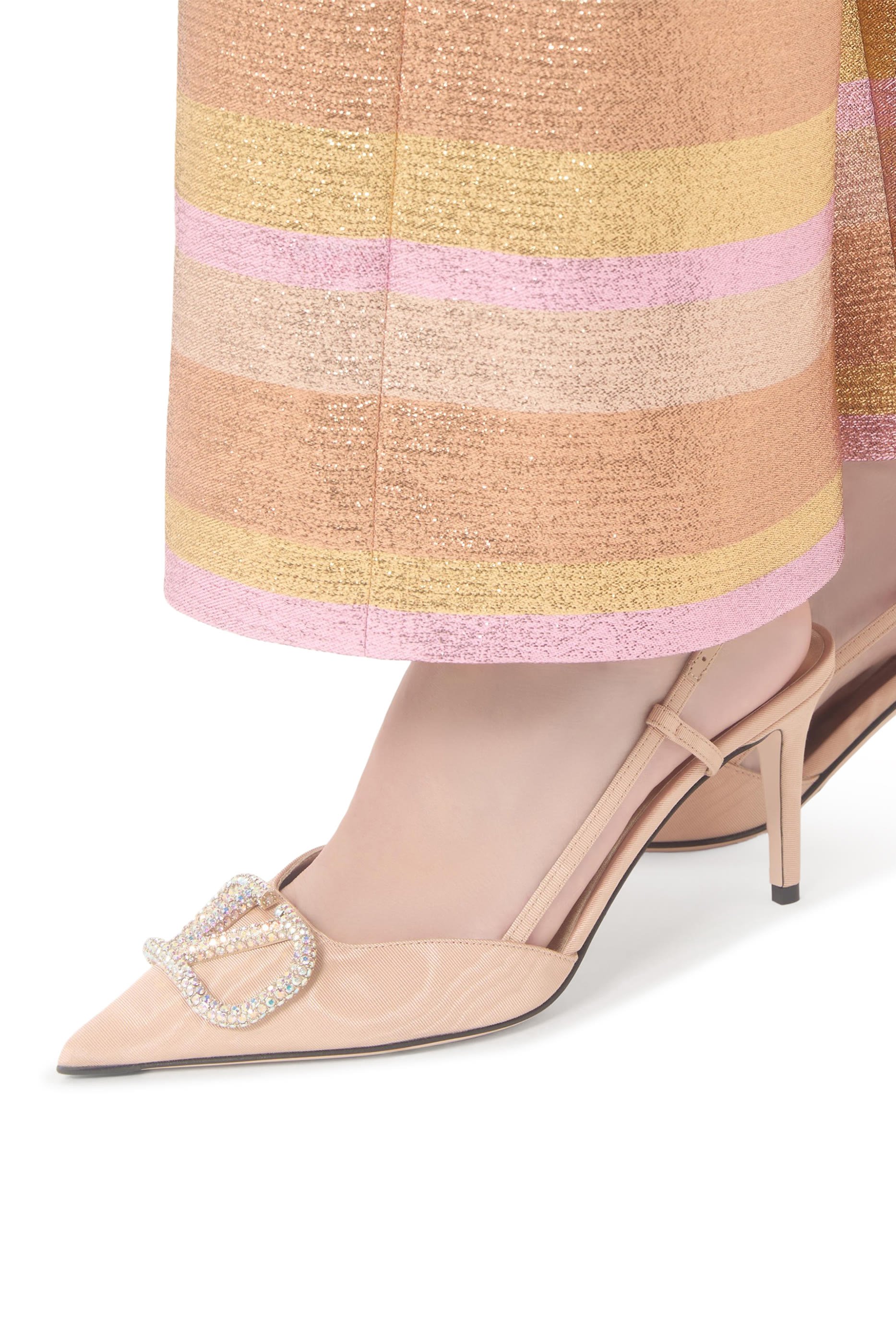 VLogo Signature 80 Slingback Pumps