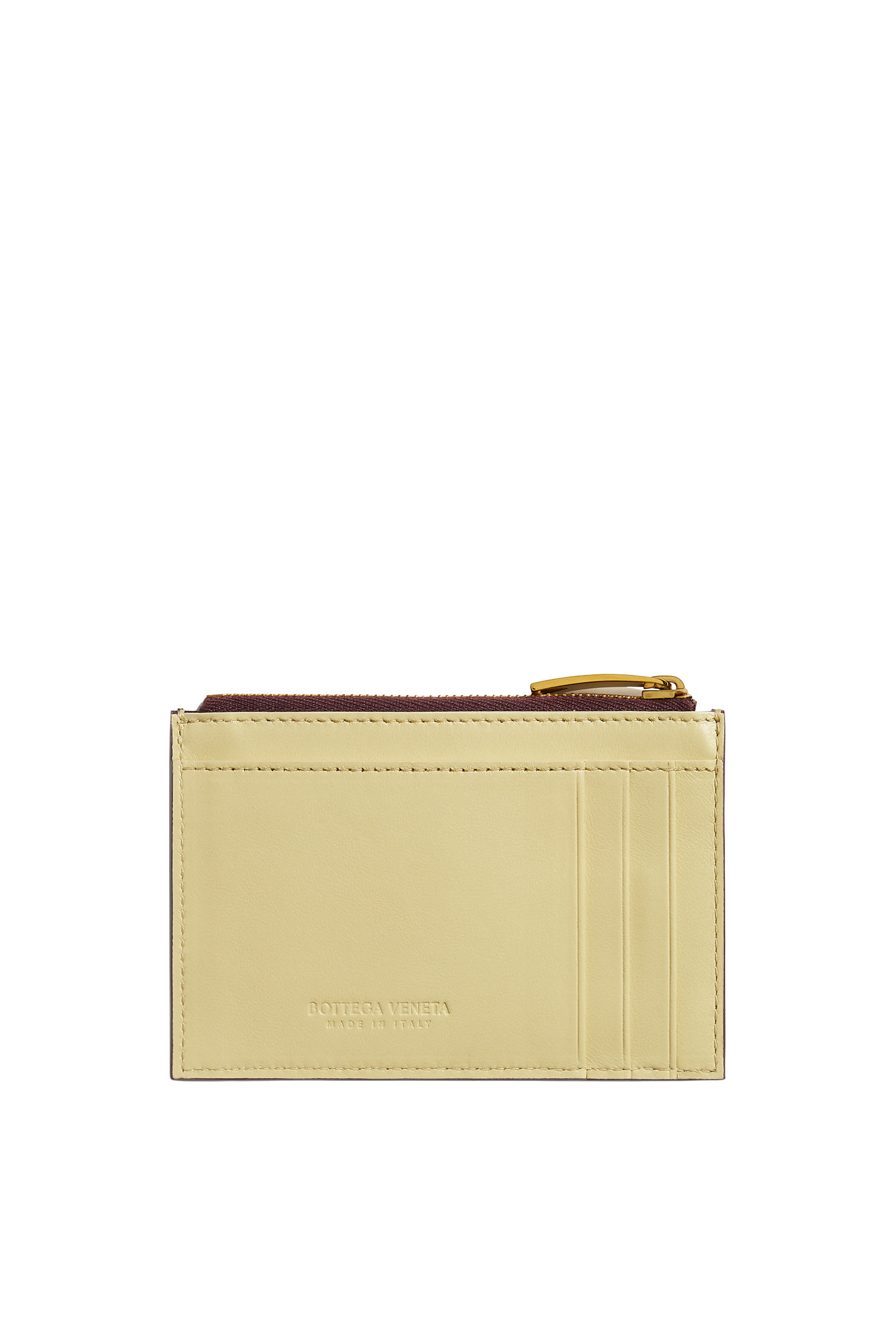 Intrecciato Zipped Card Case