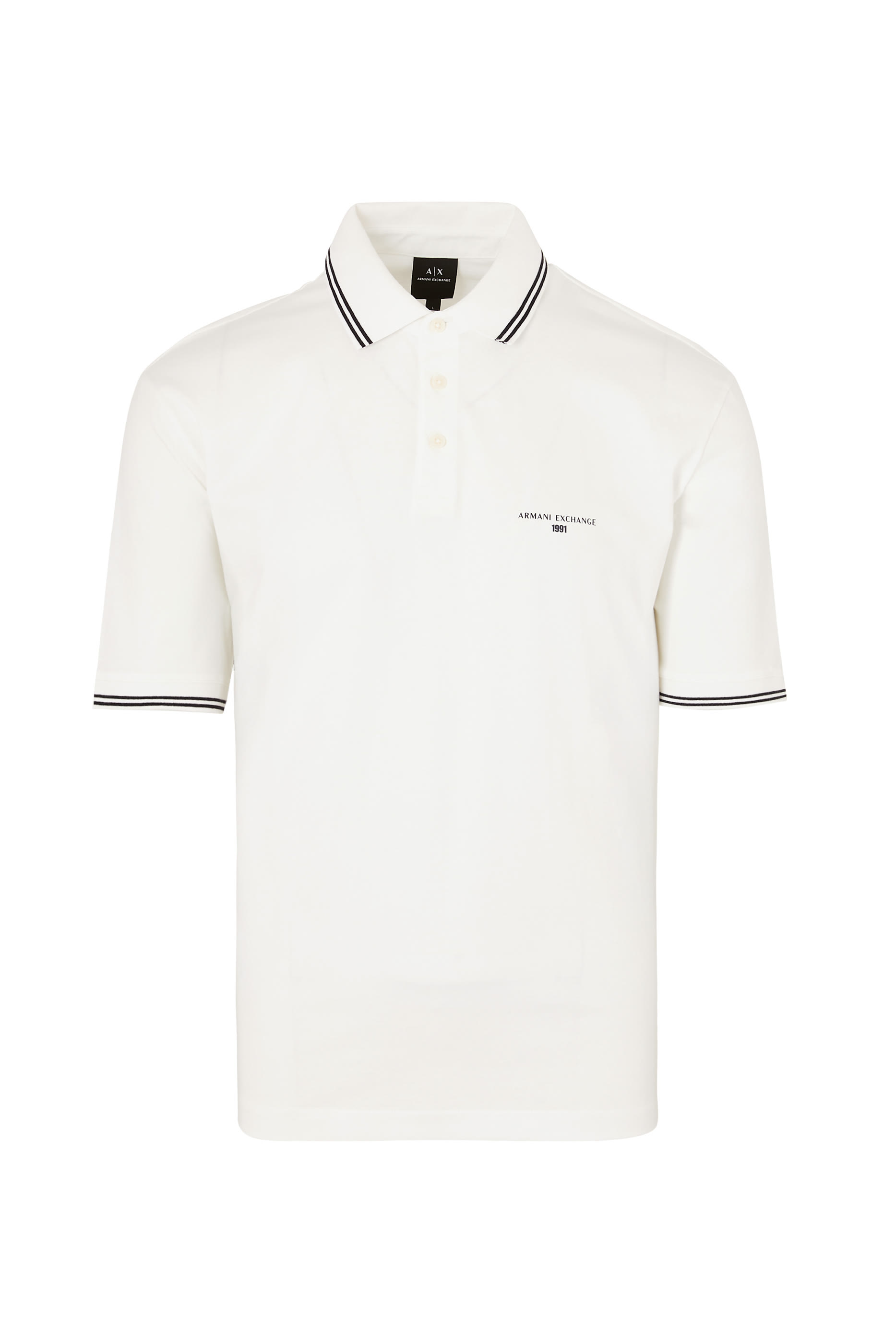 Logo Half-Button Polo Shirt