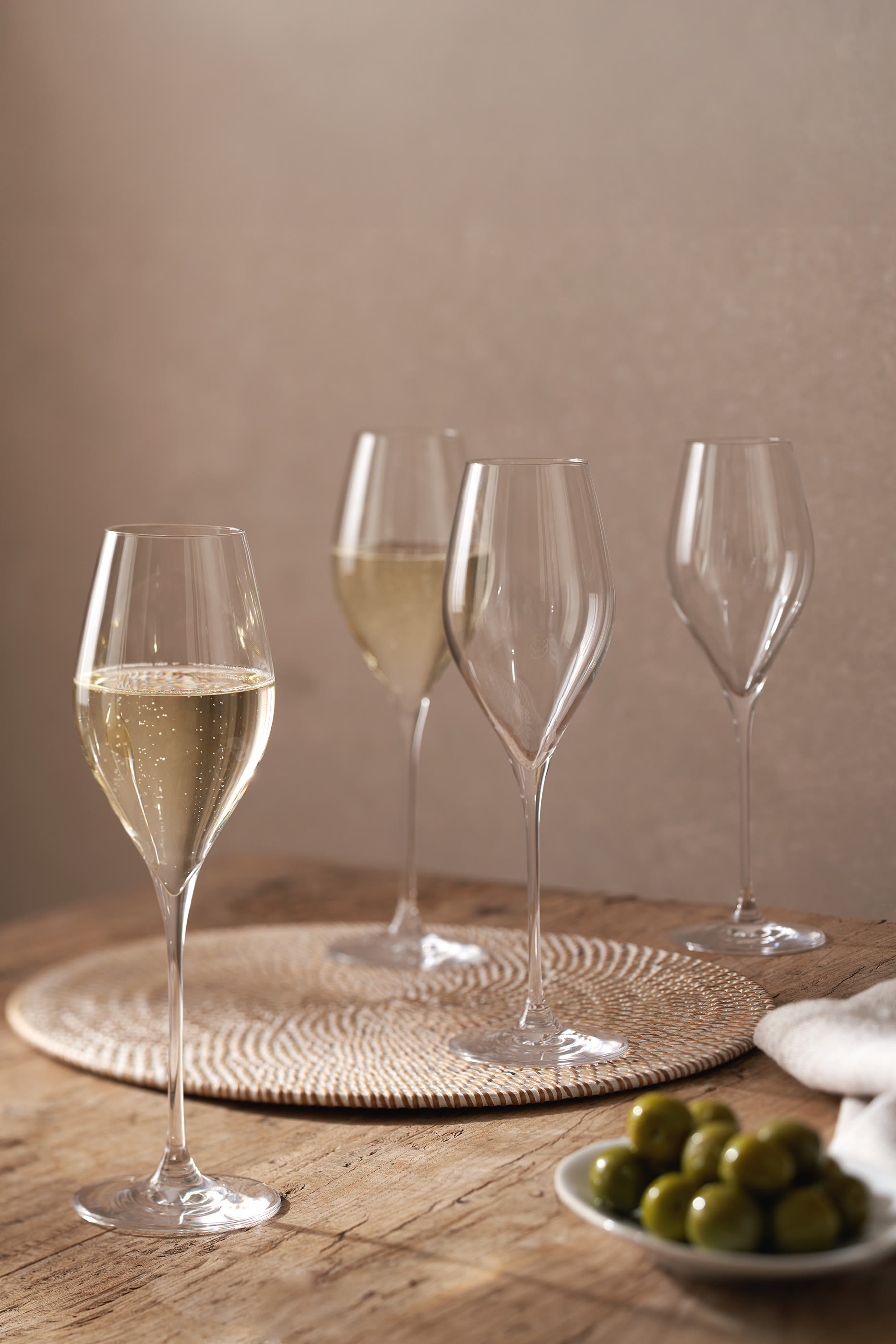 Tulip Glasses, Set of 4