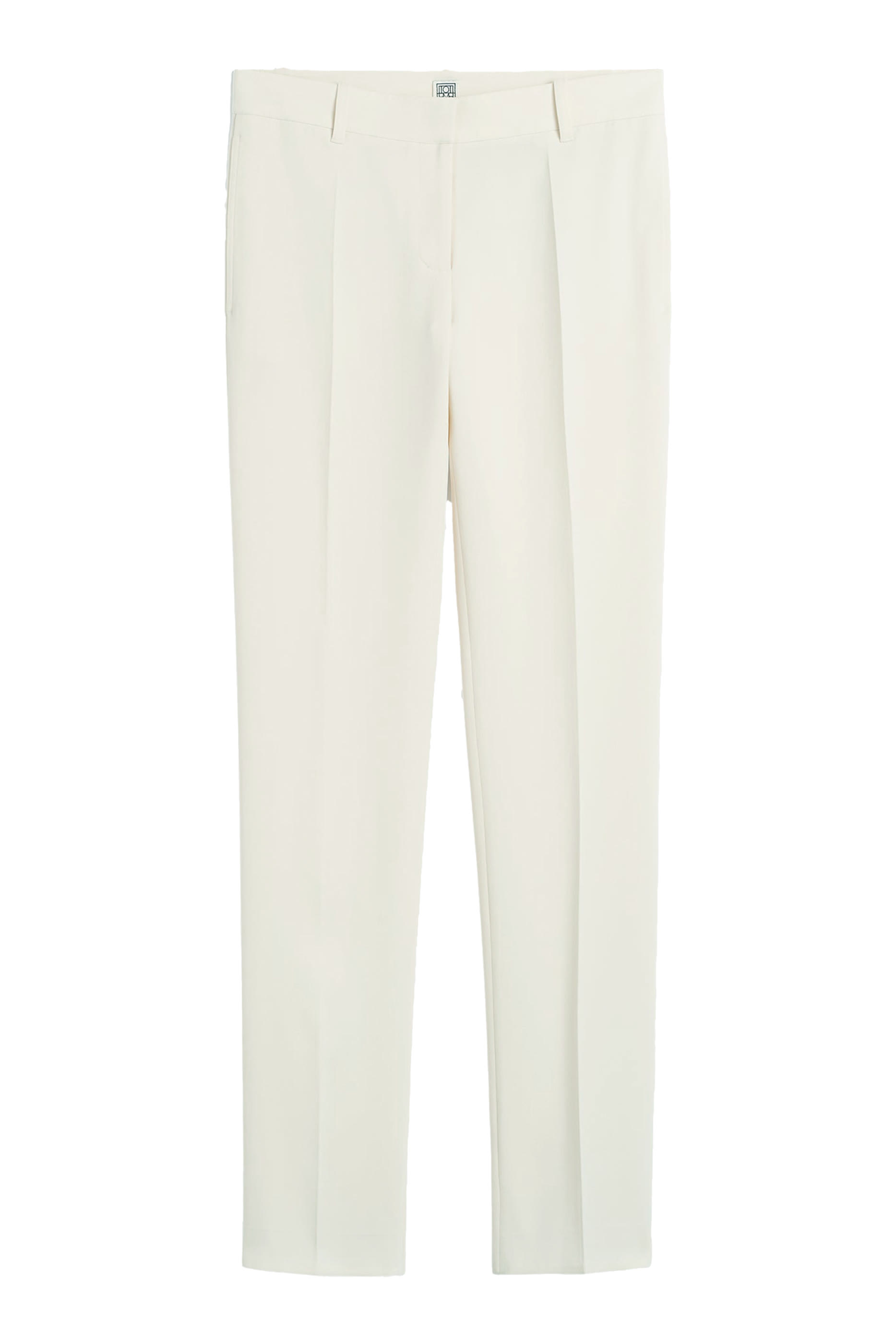 Low-Waist Slim Trousers