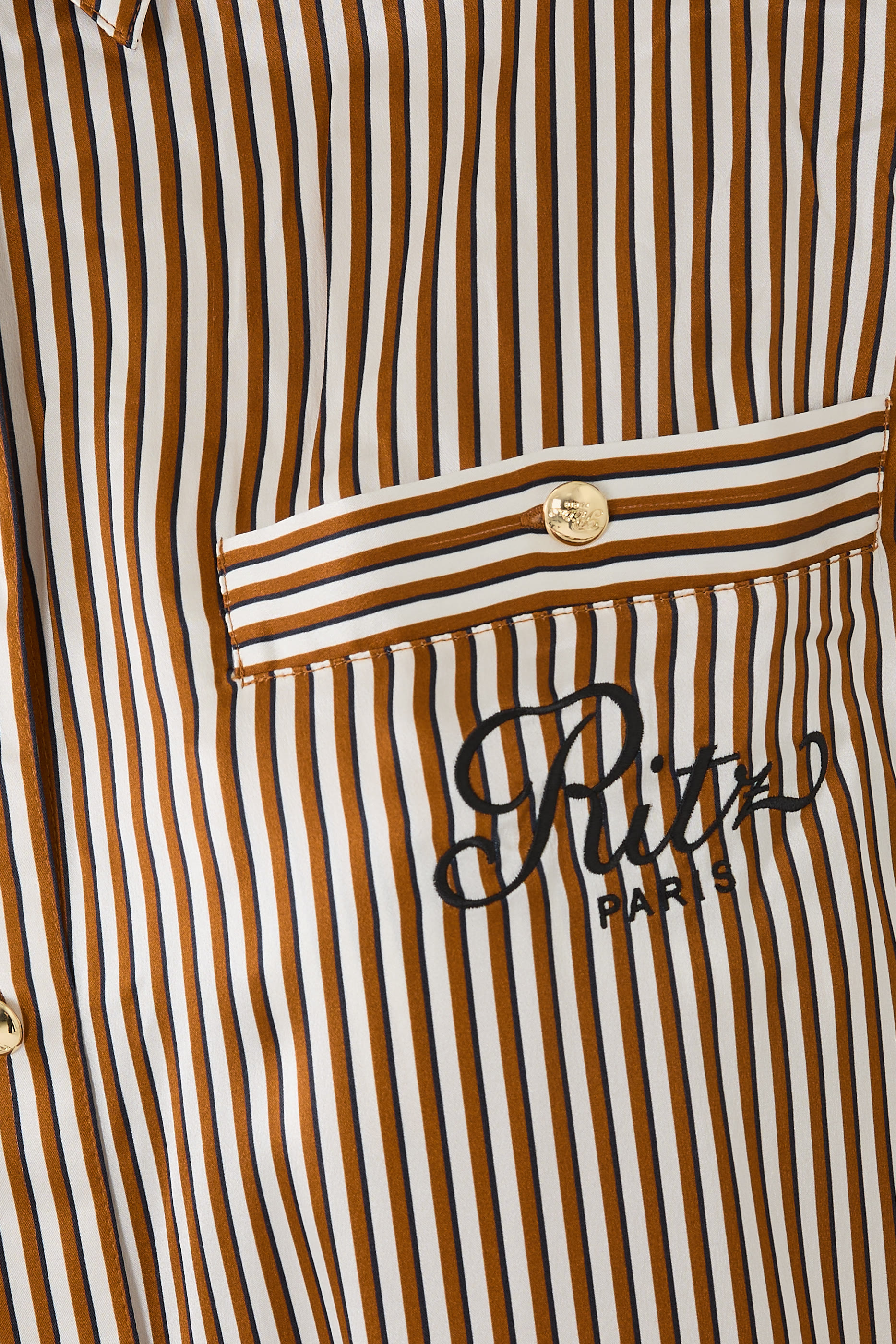 Ritz Striped Pajama Shirt