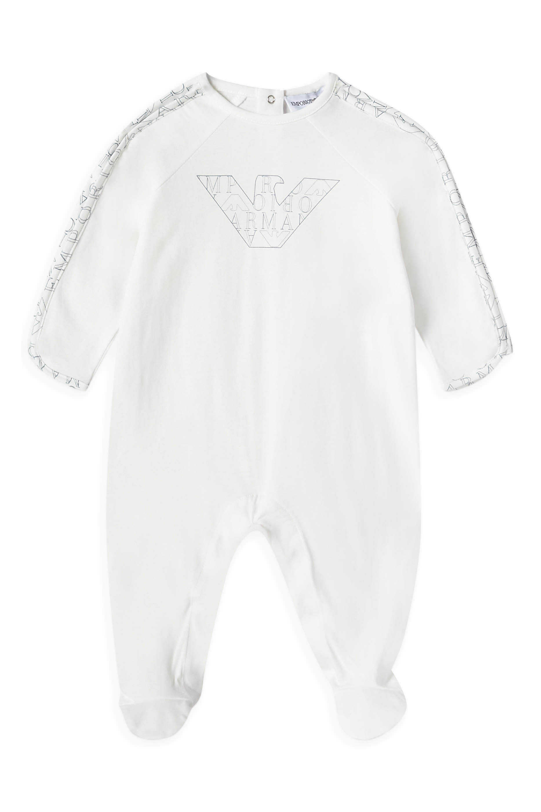 Logo-Print Cotton Jumpsuit