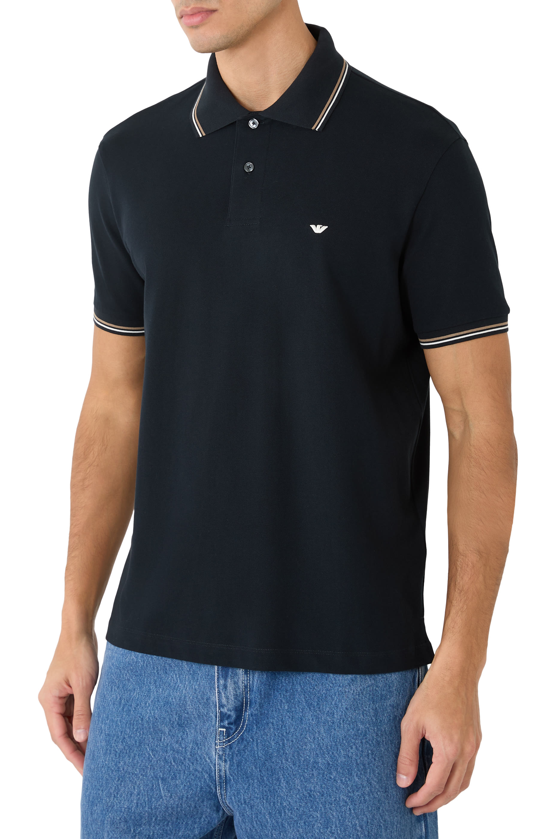  Eagle Logo Polo Shirt 