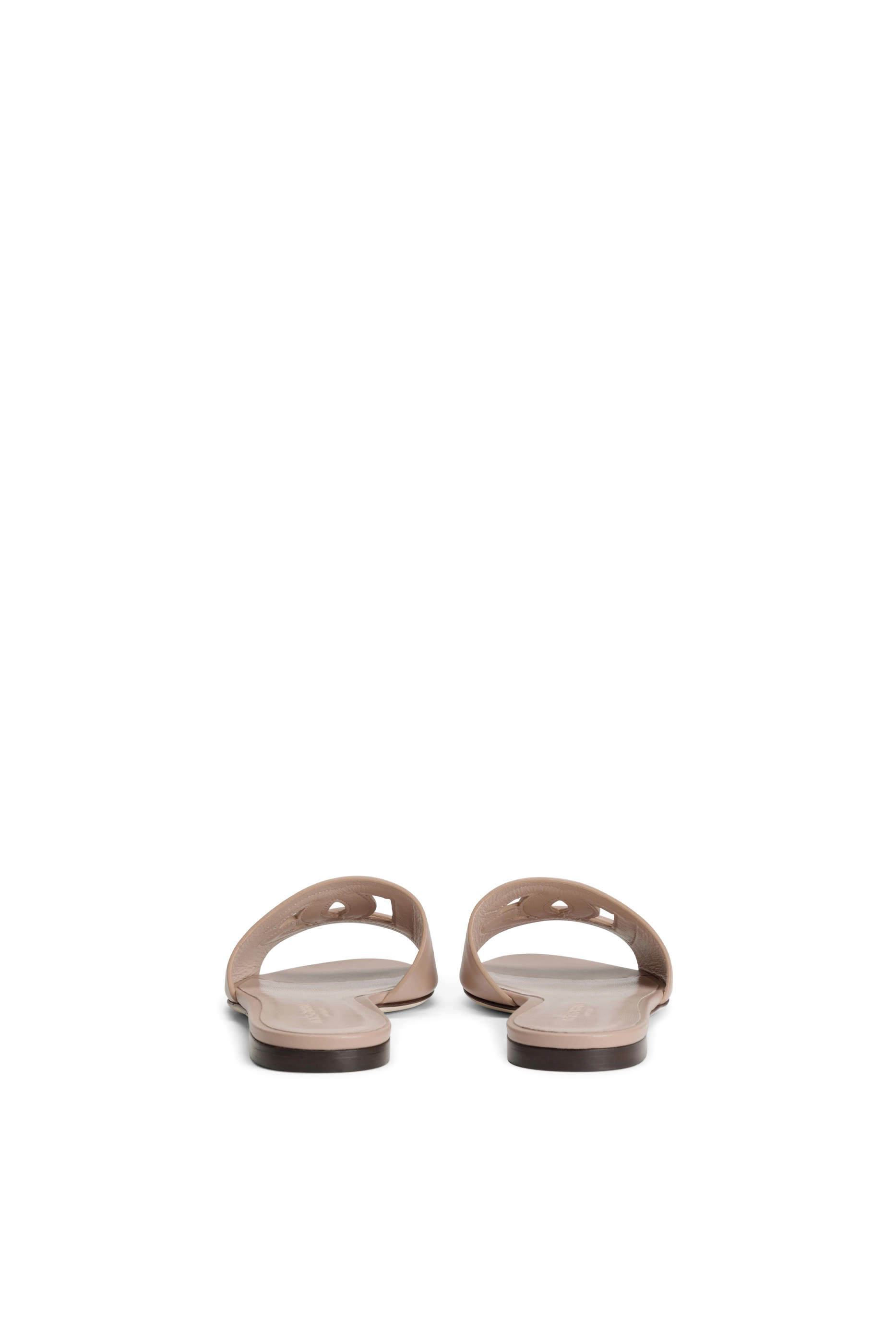 Calfskin Slides with DG Logo