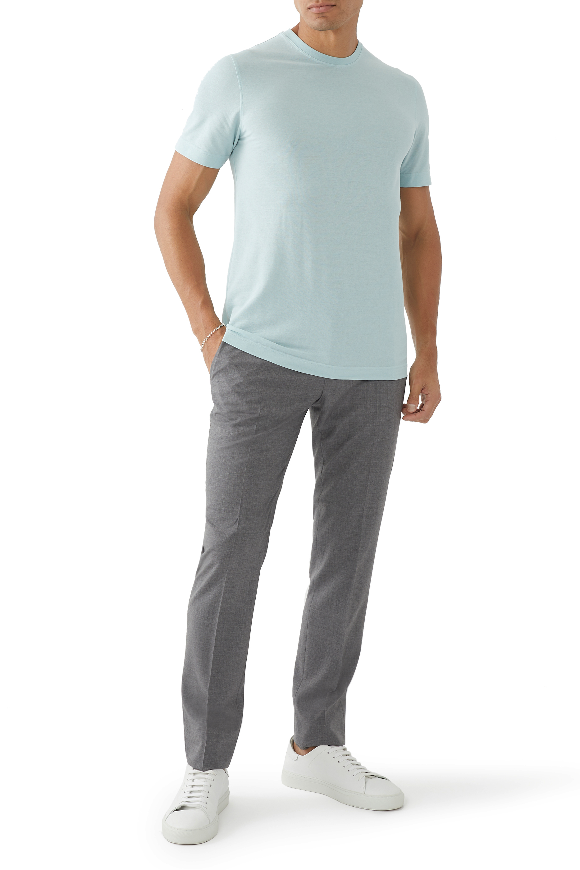 Slim Fit Cotton T Shirt