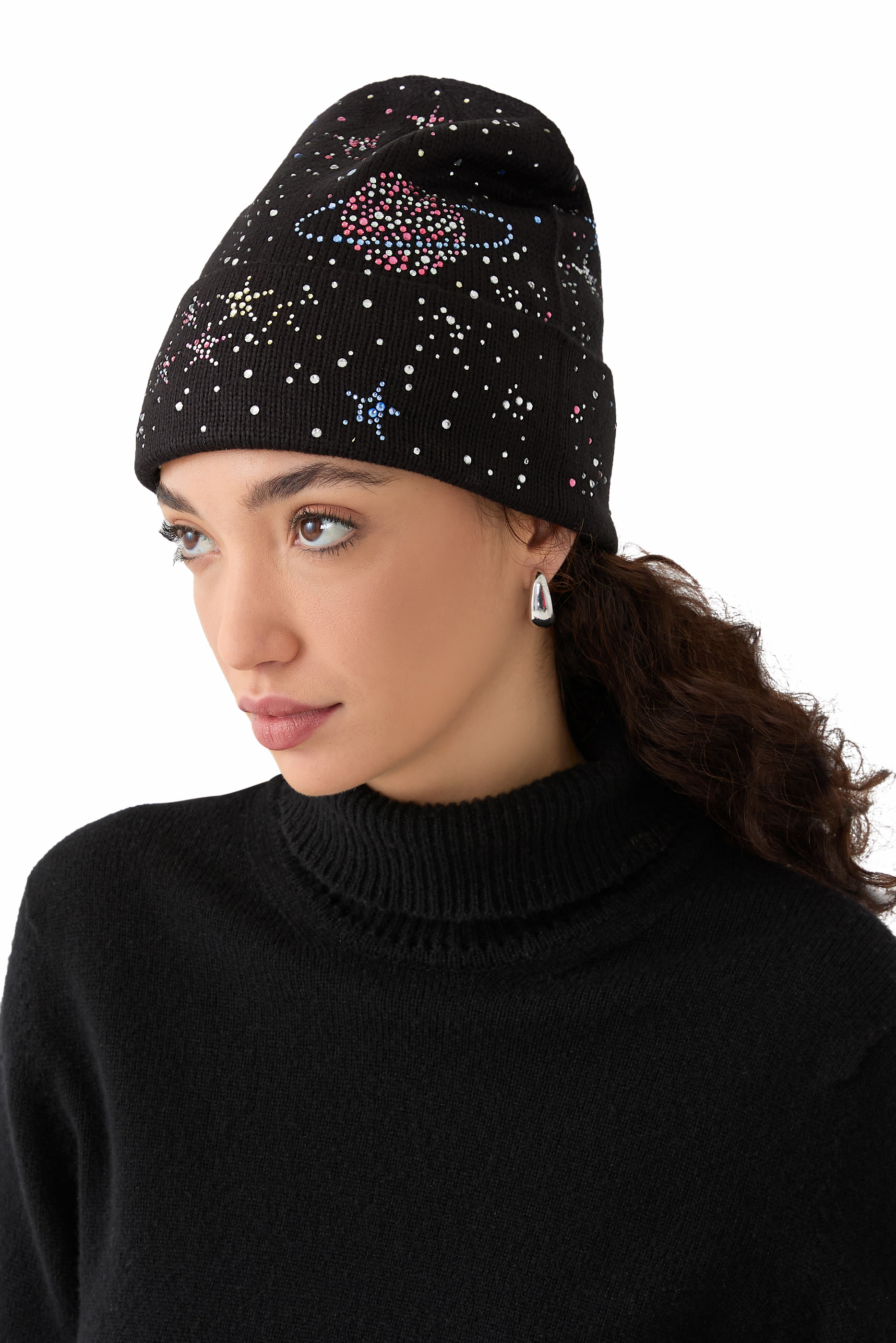 Galaxy Embellished Beanie