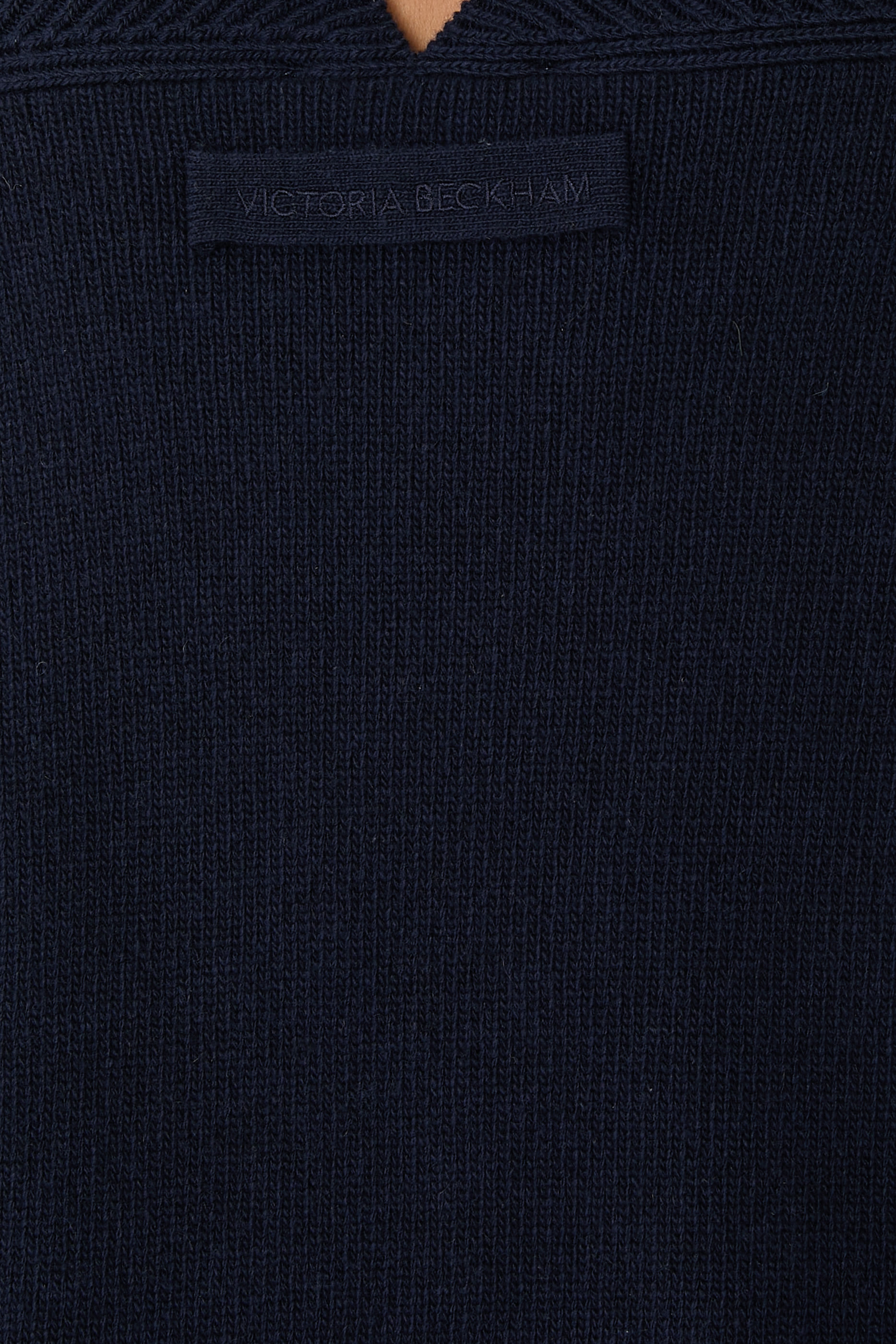 V-Neck Yoke Detail Jumper