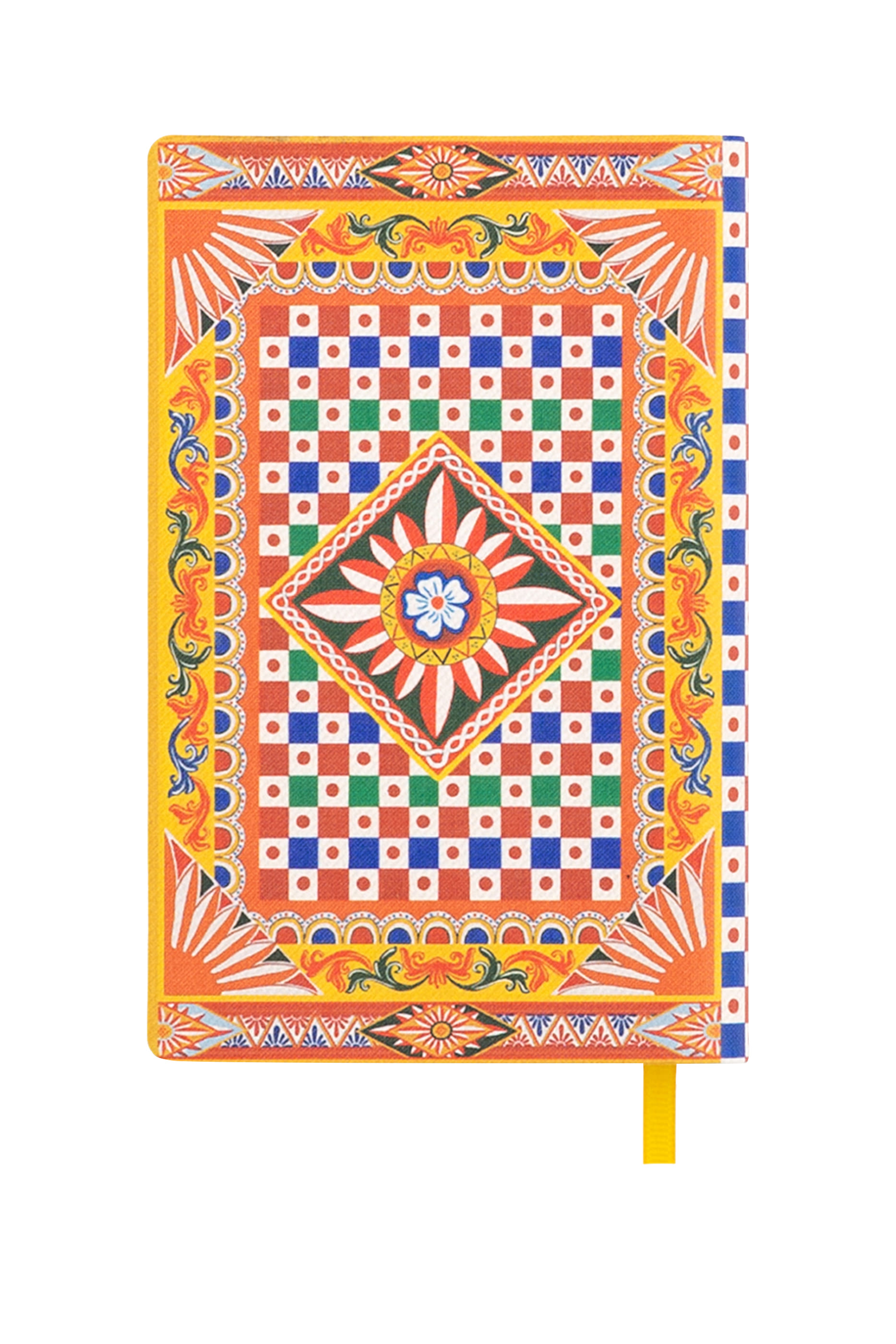 Carretto Small Ruled Notebook with Textile Cover