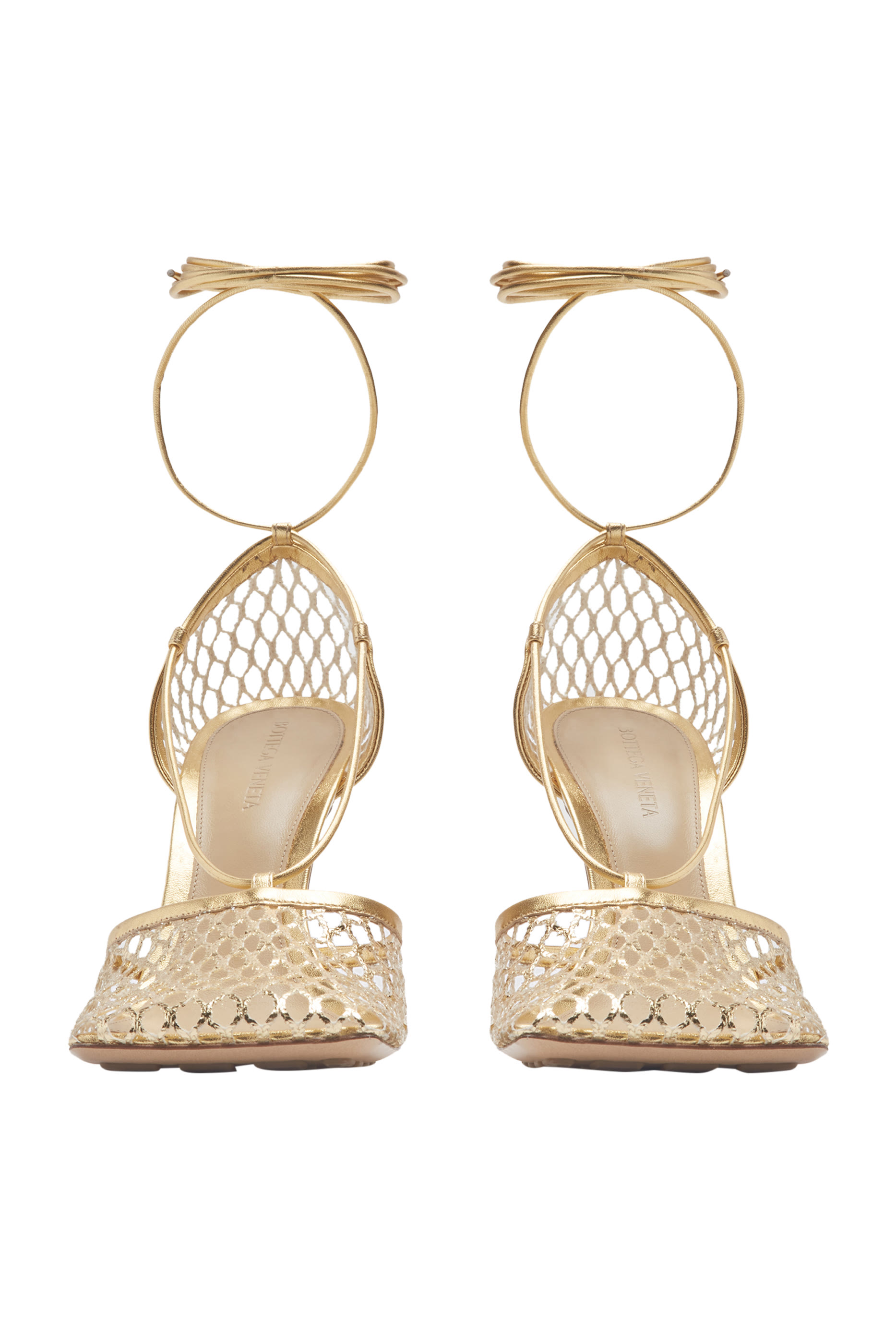 Stretch Leather Sandals