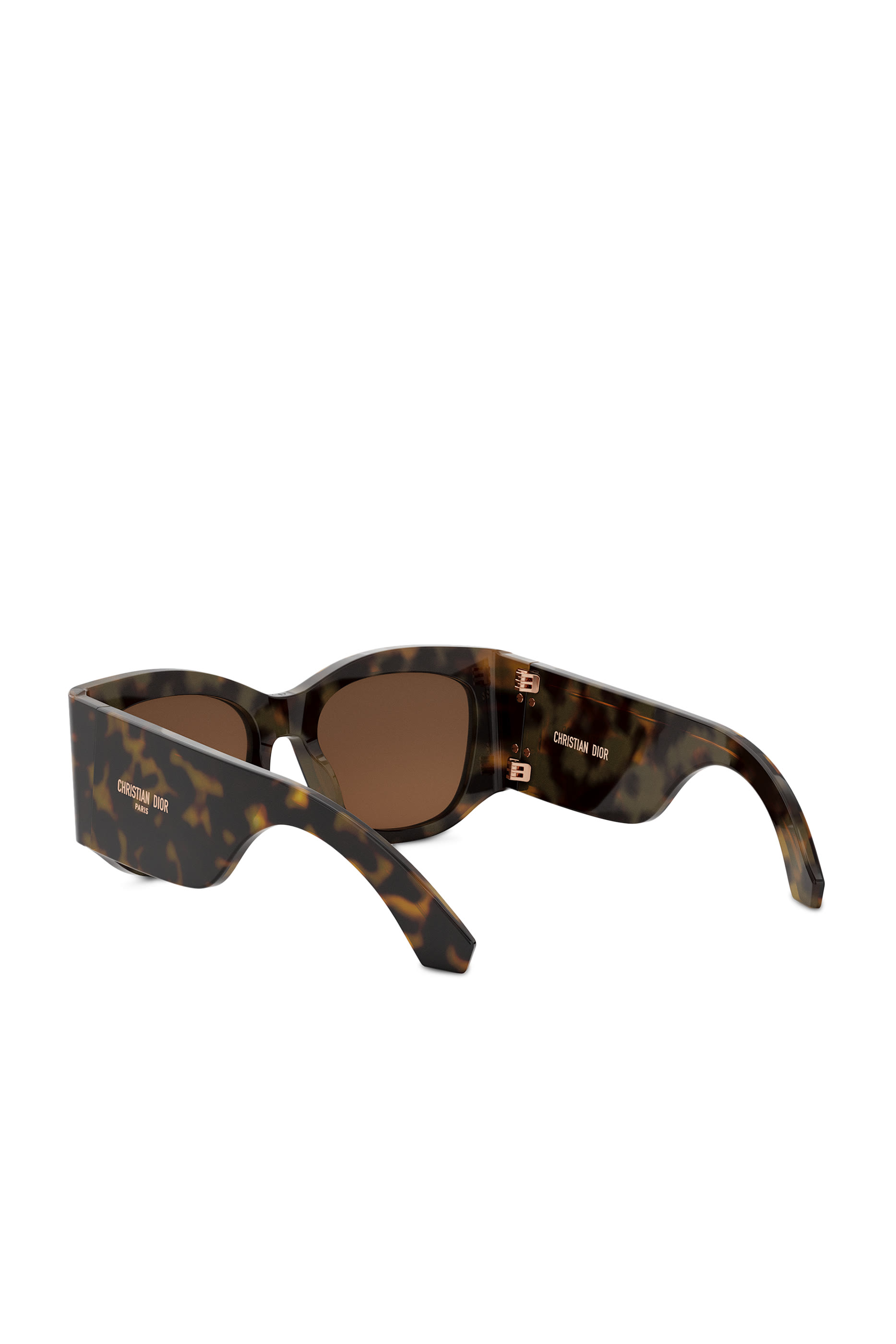 DiorNuit S1I Havana Square Sunglasses