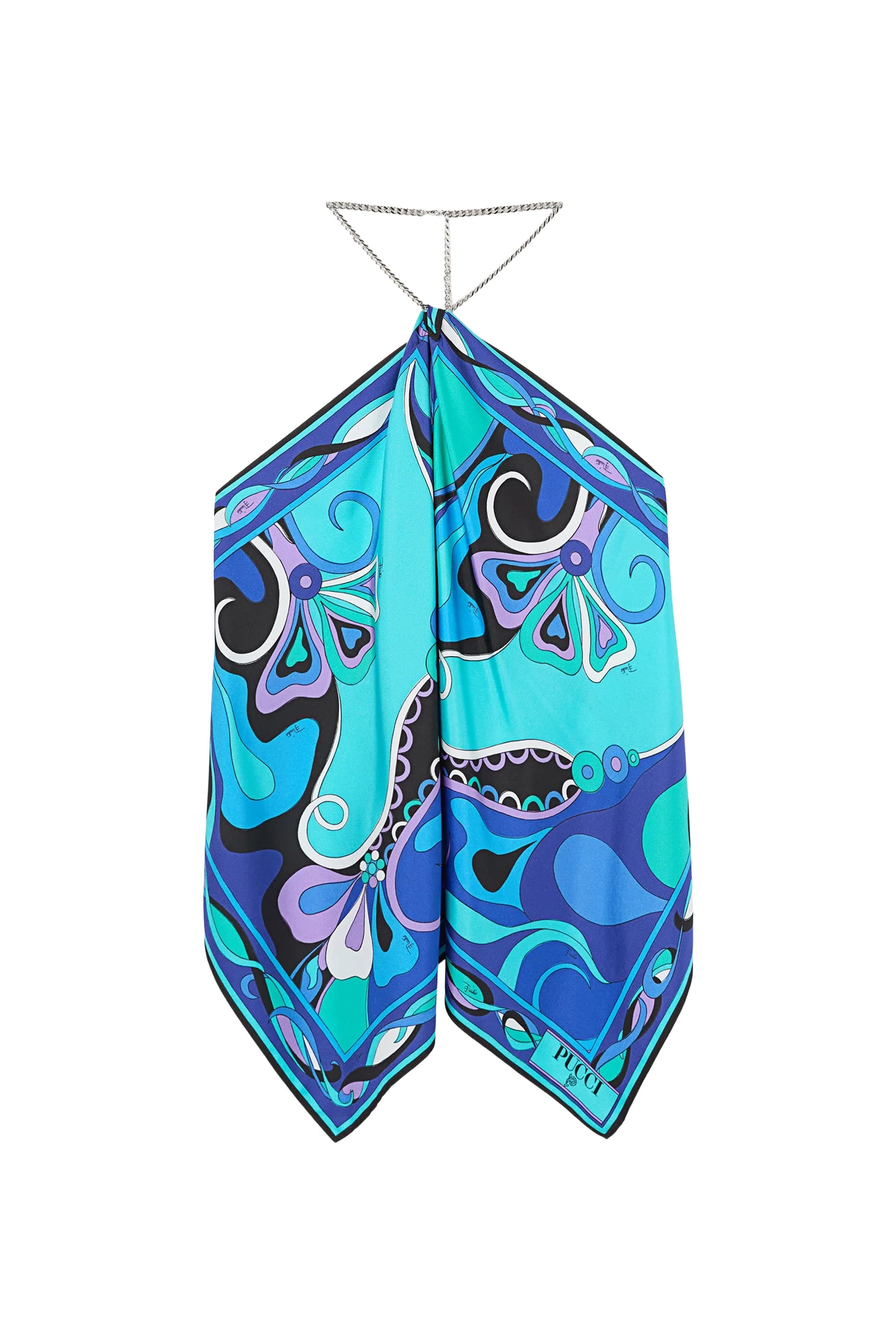 Orchidee Print Chain Top