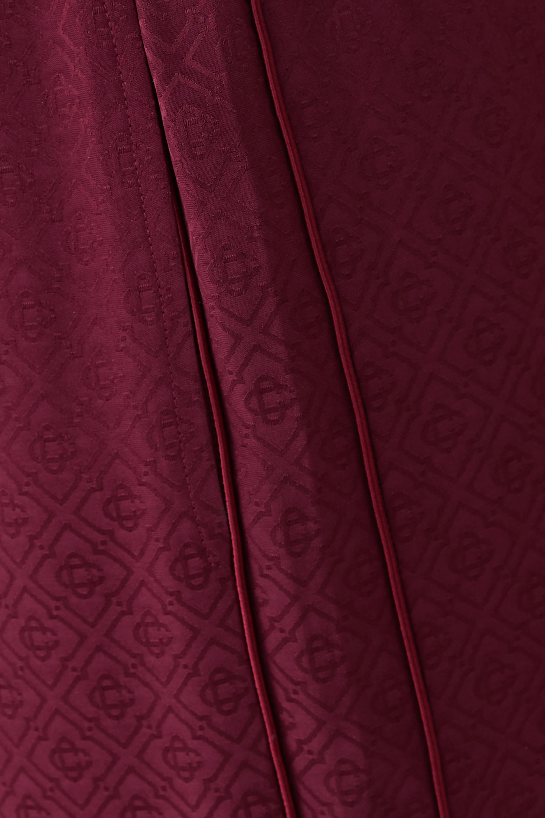 Monogram Silk Trousers