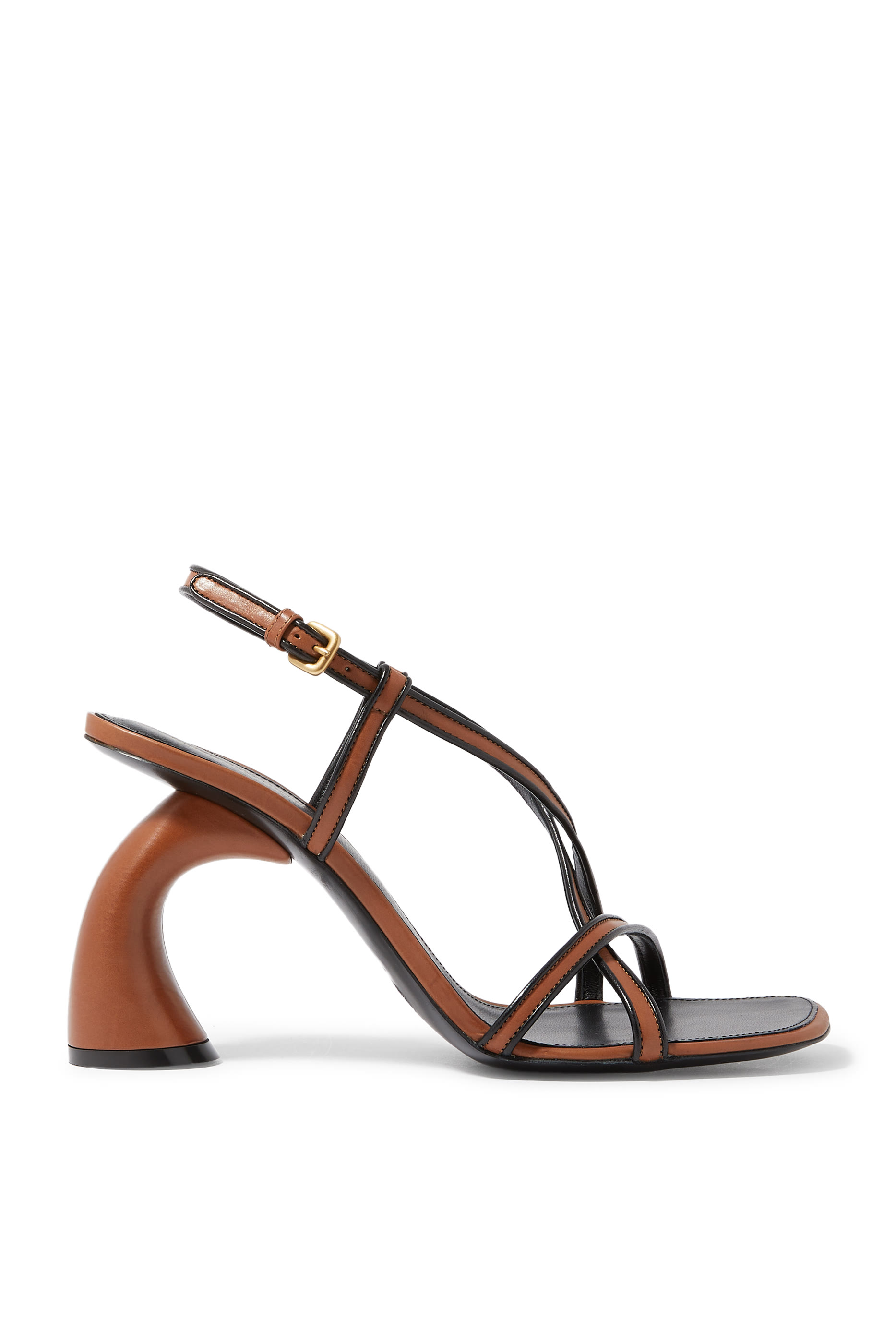 Chunky Open-Toe 95 Leather Sandals