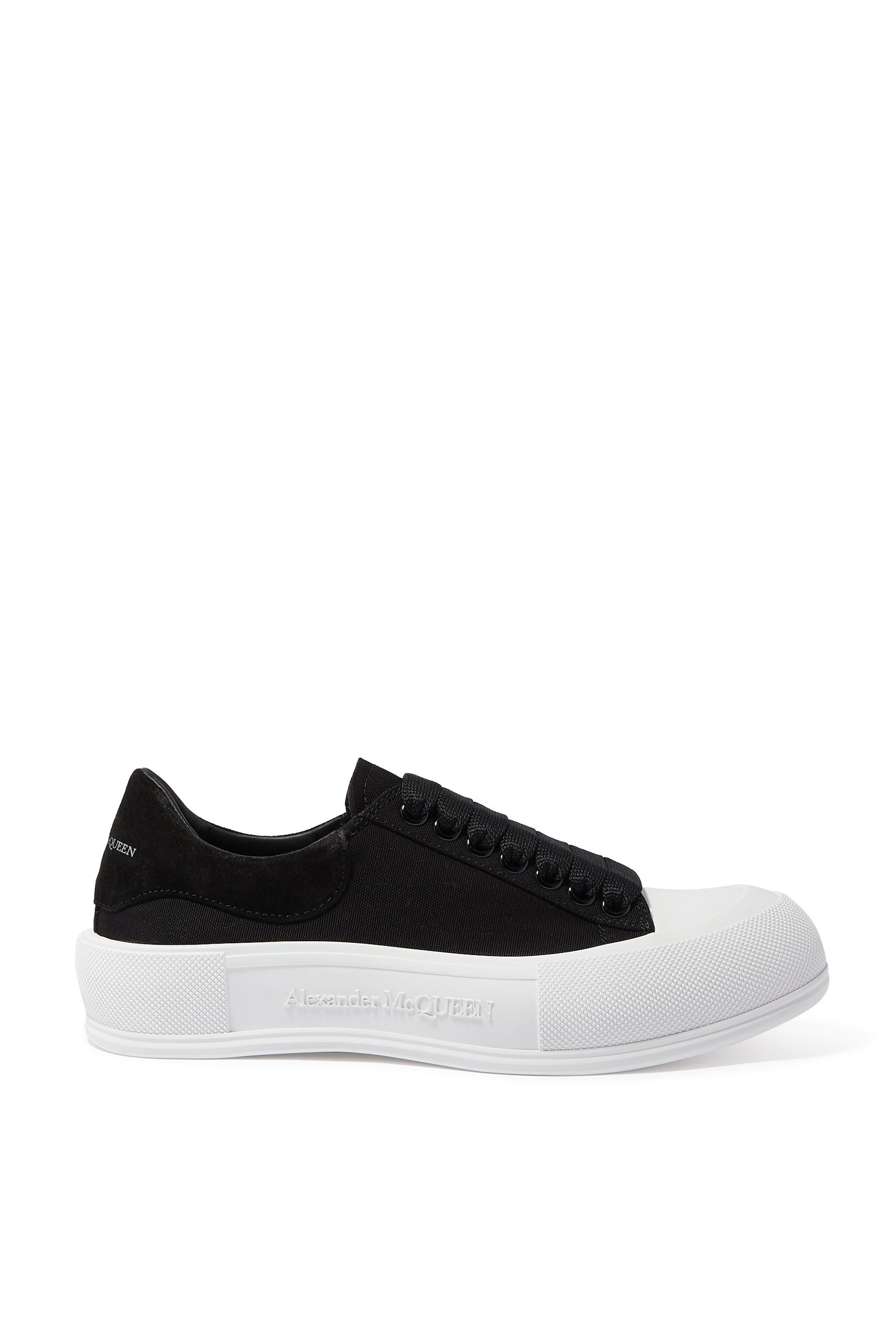 Deck Plimsoll Lace-Up Sneakers