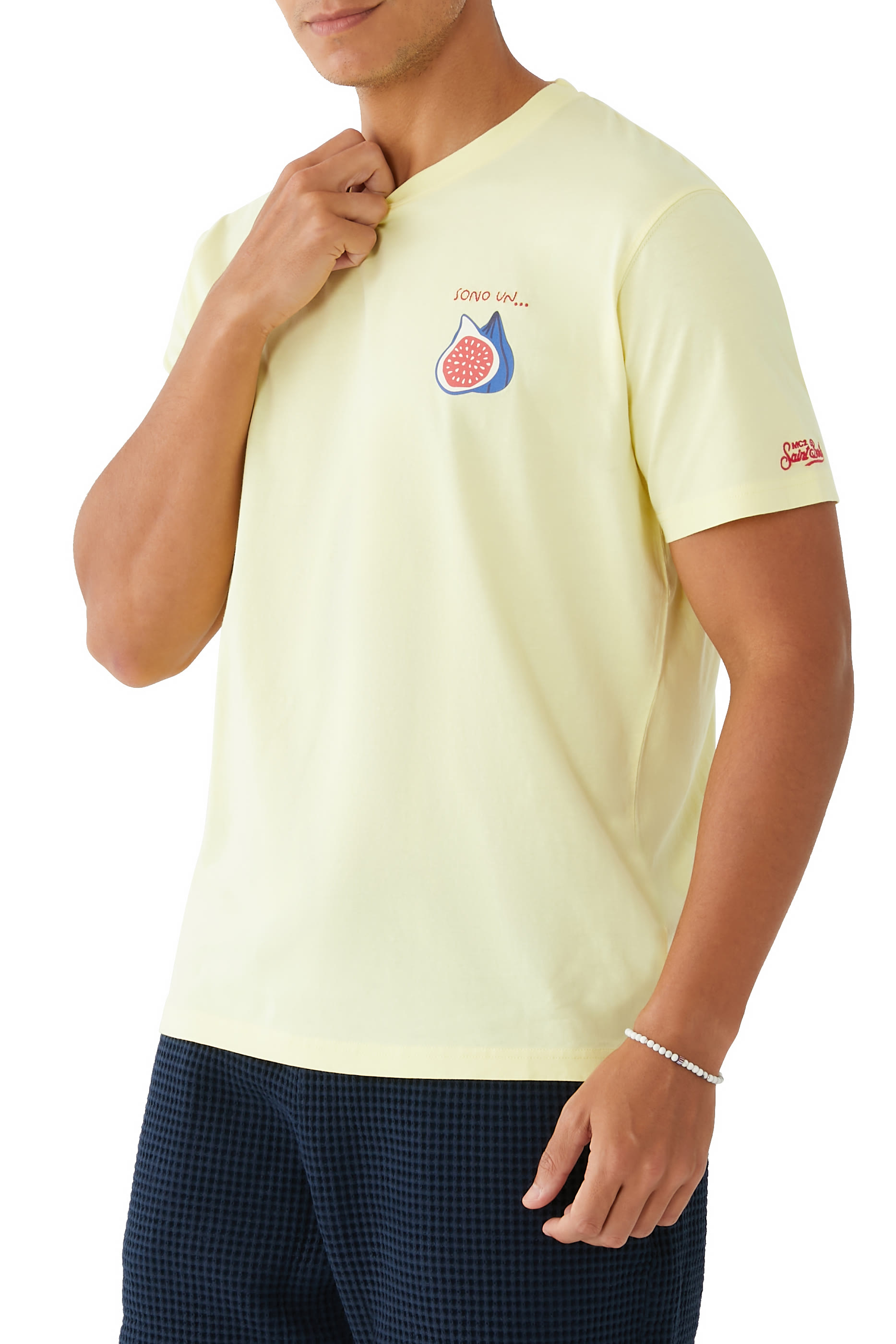 Sono Fico Cotton T-Shirt