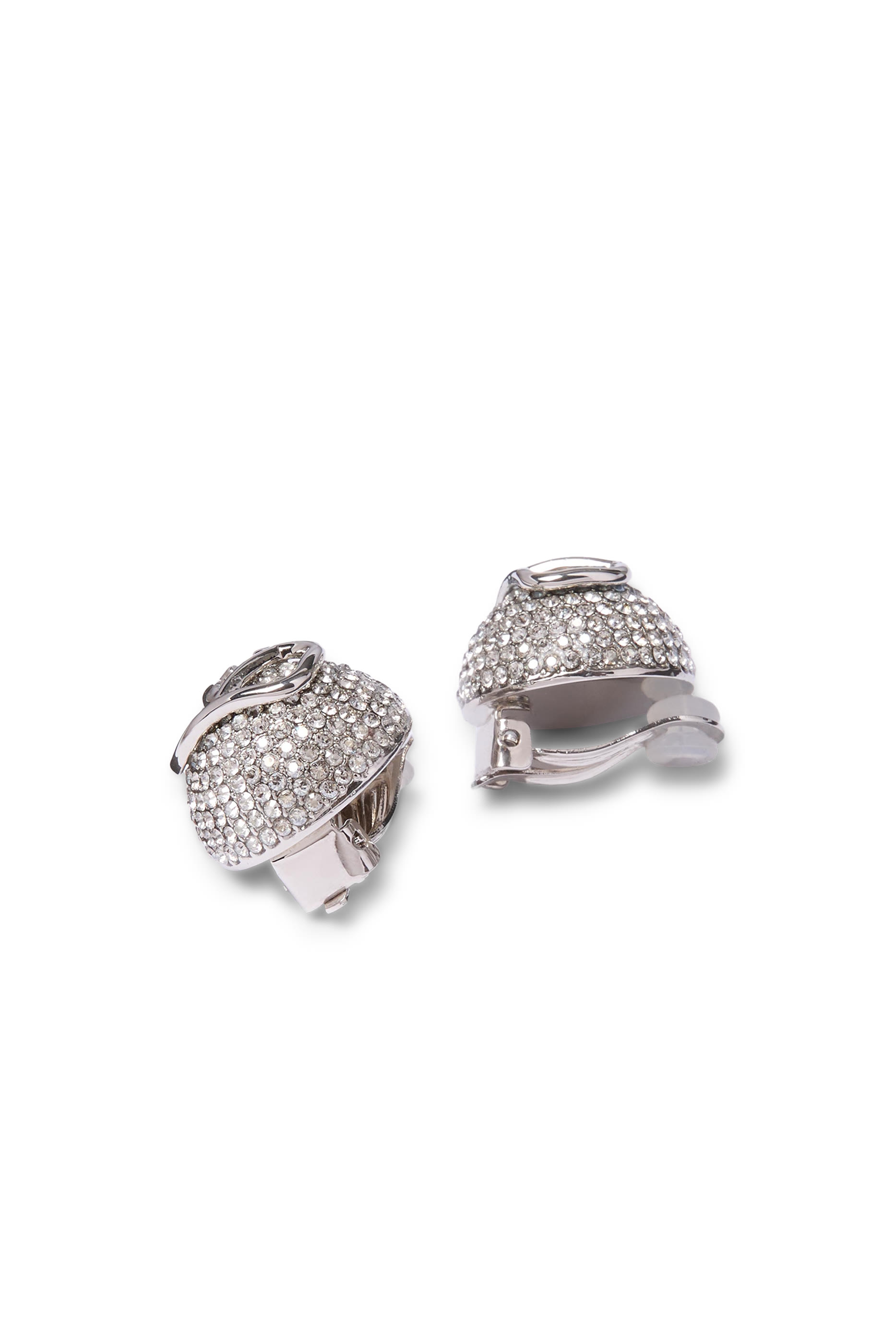 VLogo Signature Metal & Swarovski® Crystal Earrings