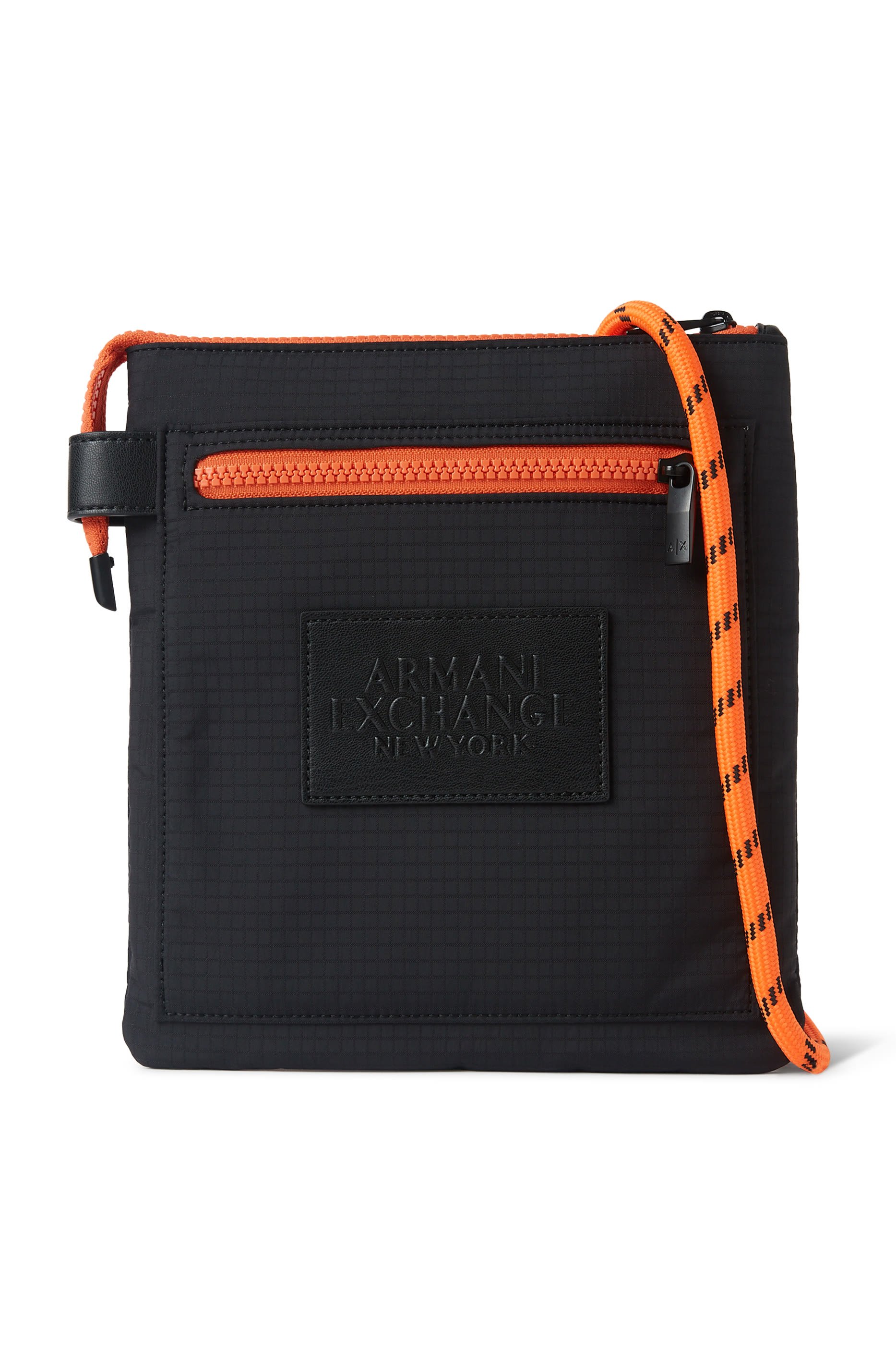 Logo Technical Fabric Crossbody Bag