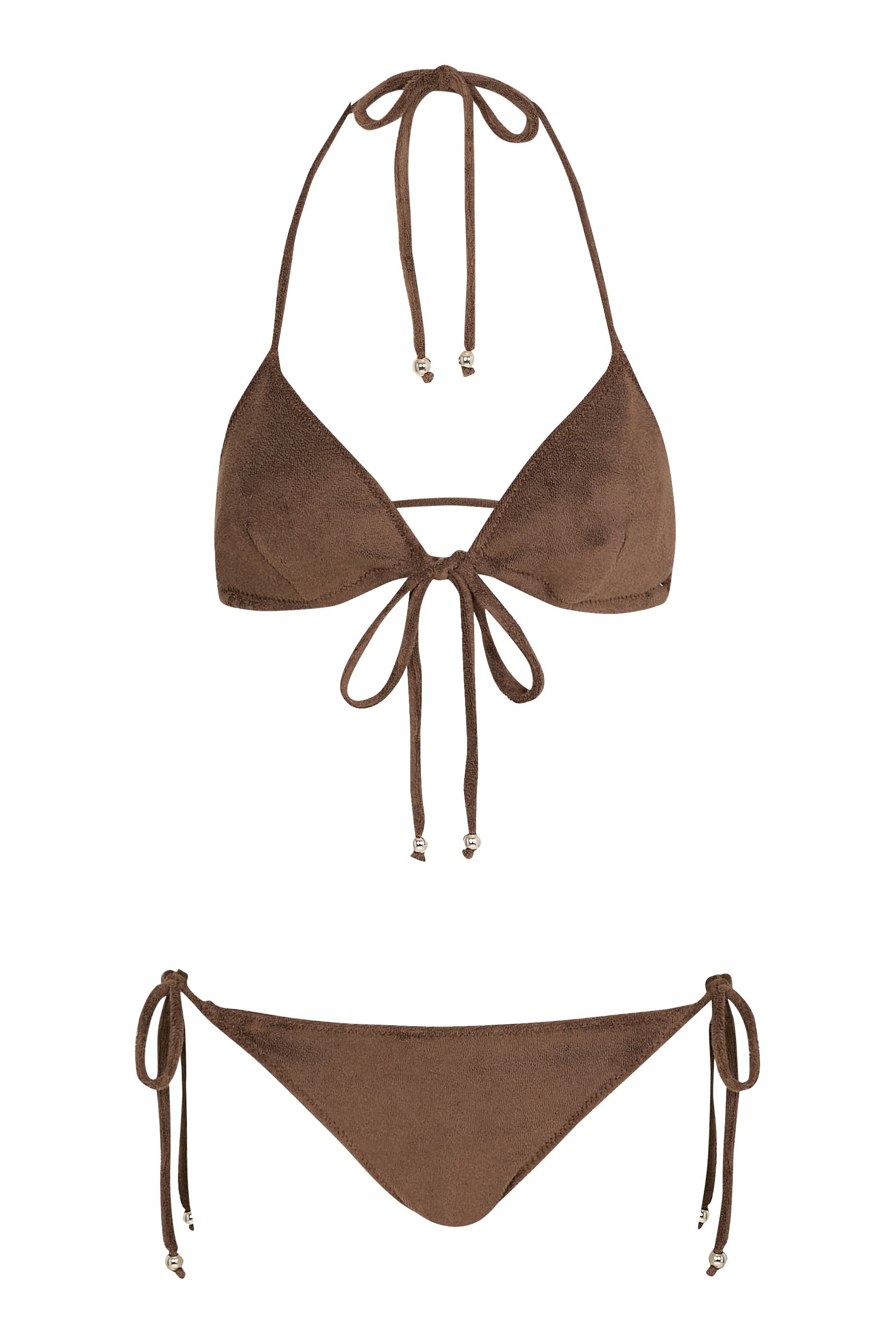 The Retro Padded Triangle Bikini