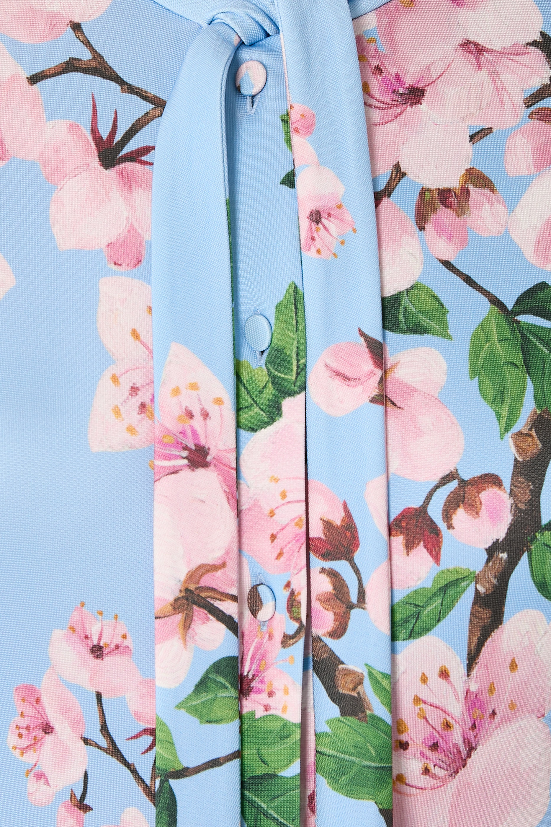 Ombré Cherry Blossom Jersey Dress