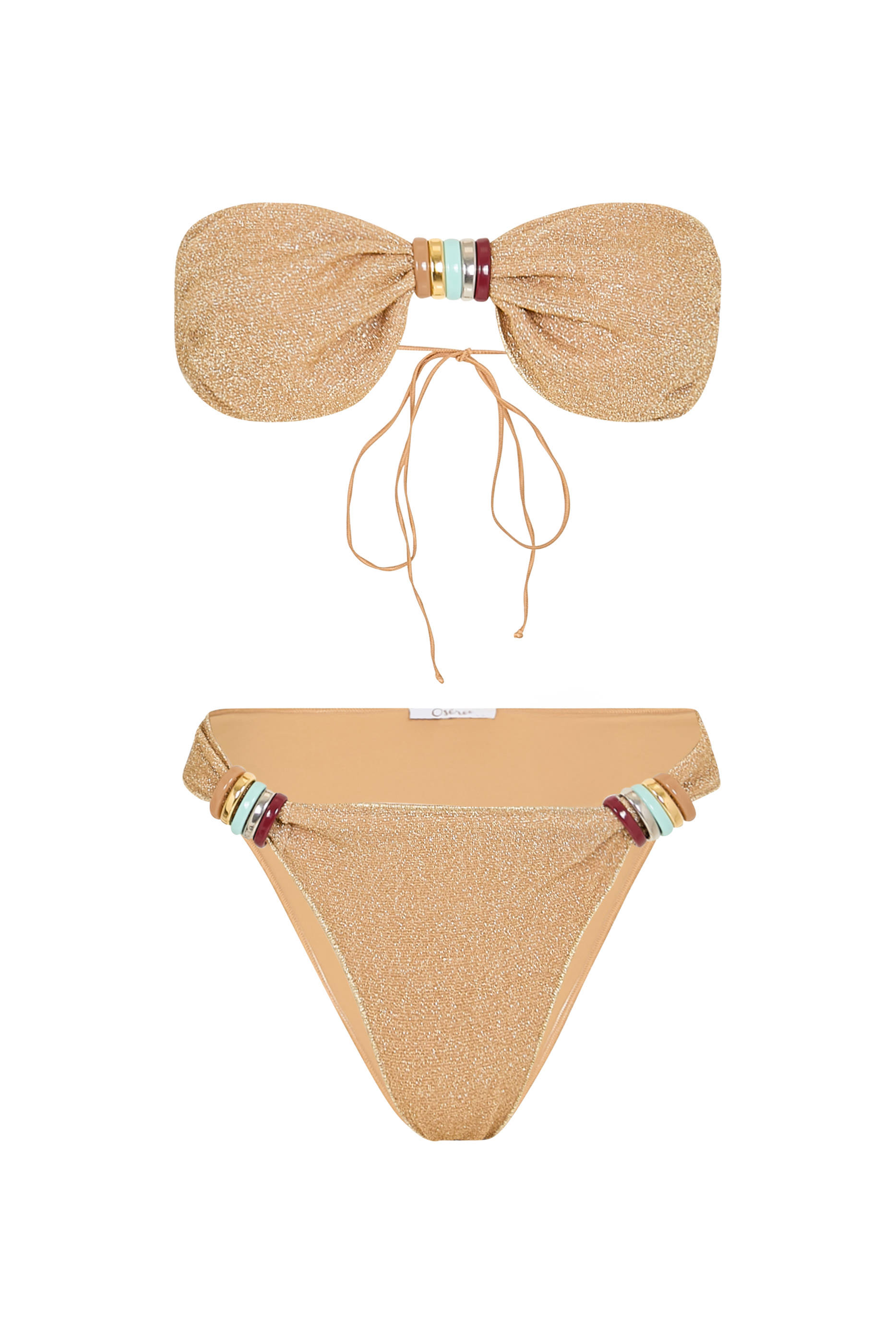 Lumiere Multi Ring Bandeau Bikini