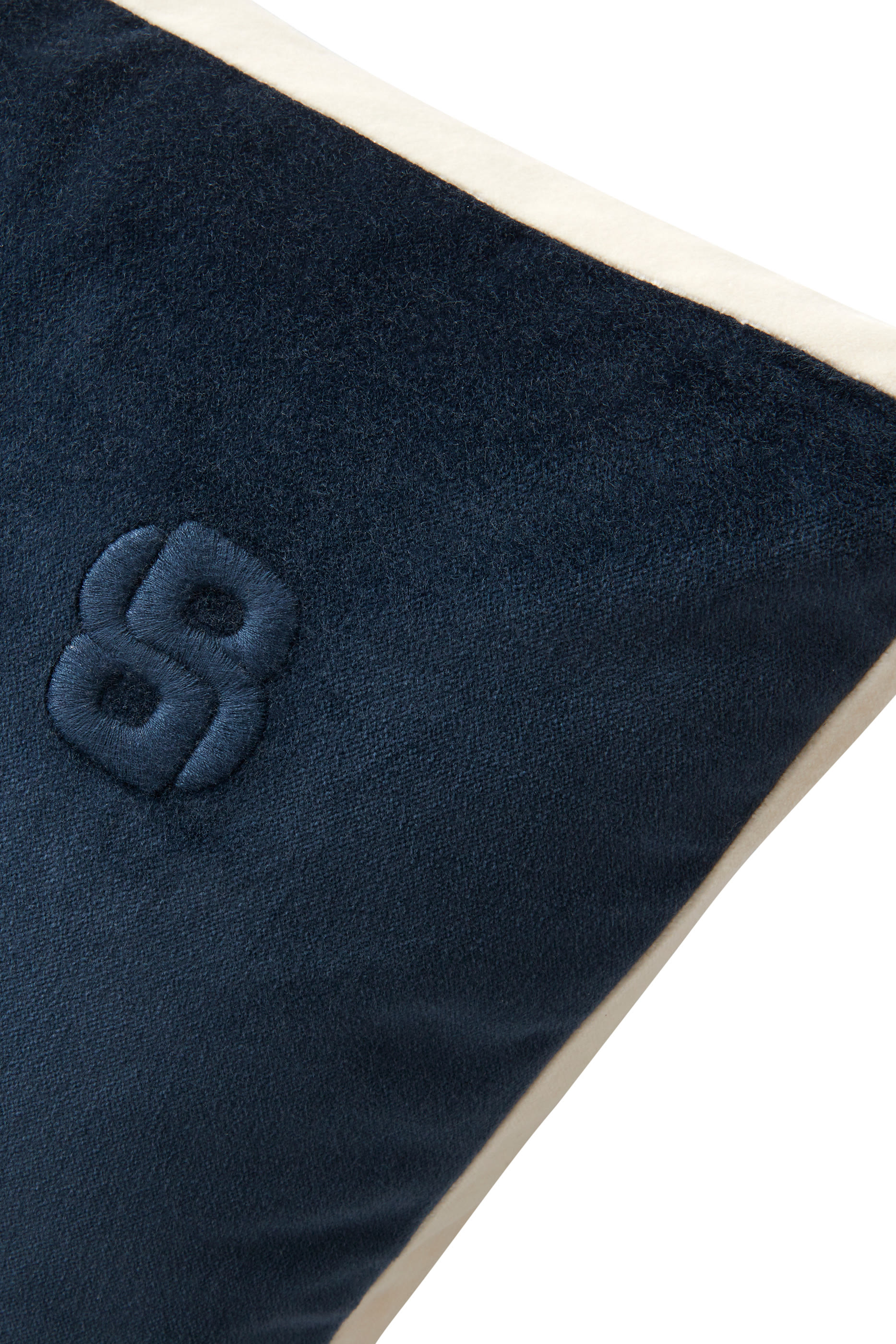 B Velvet Cushion Cover