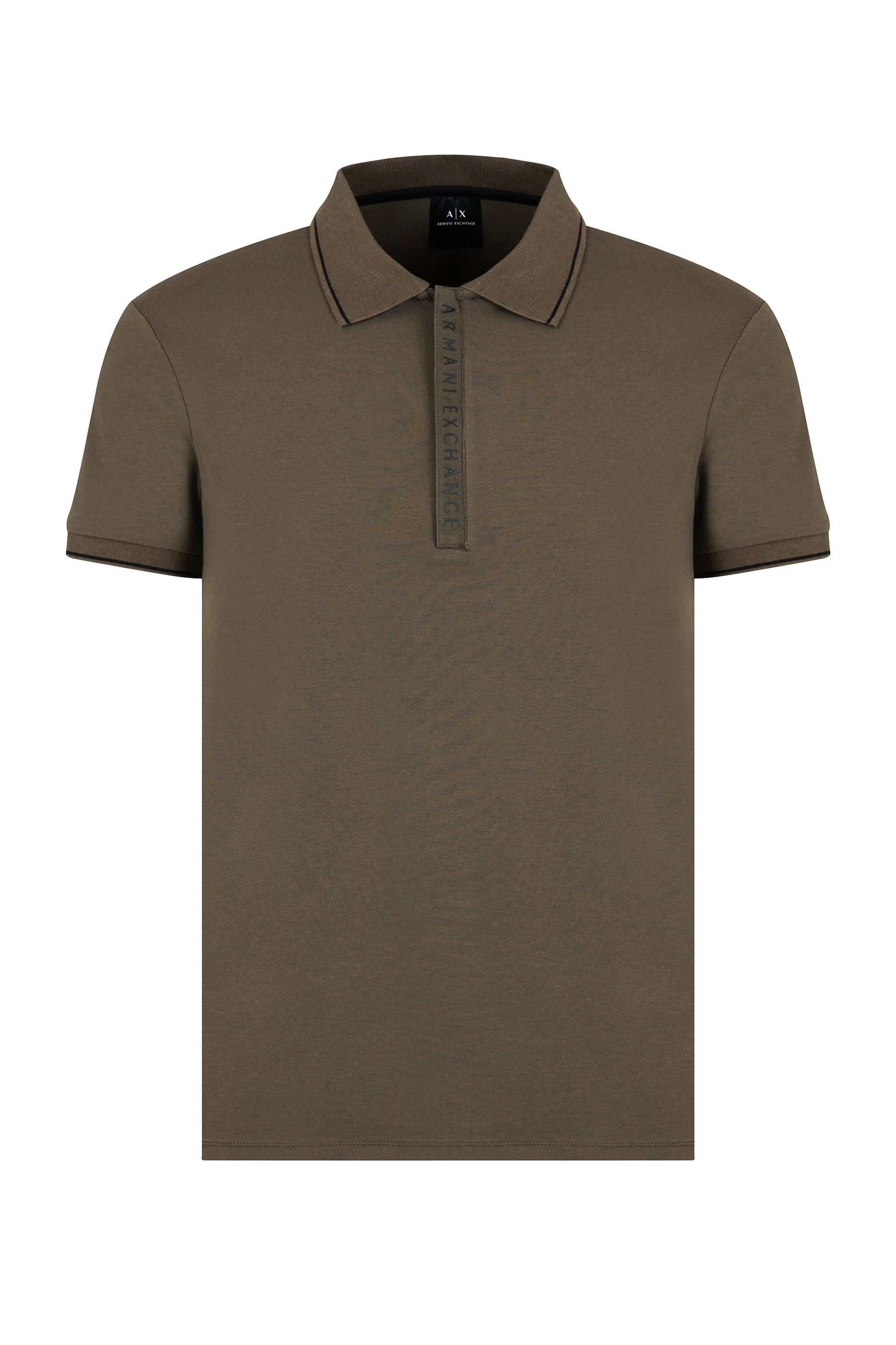 Contrasting Logo Polo Shirt