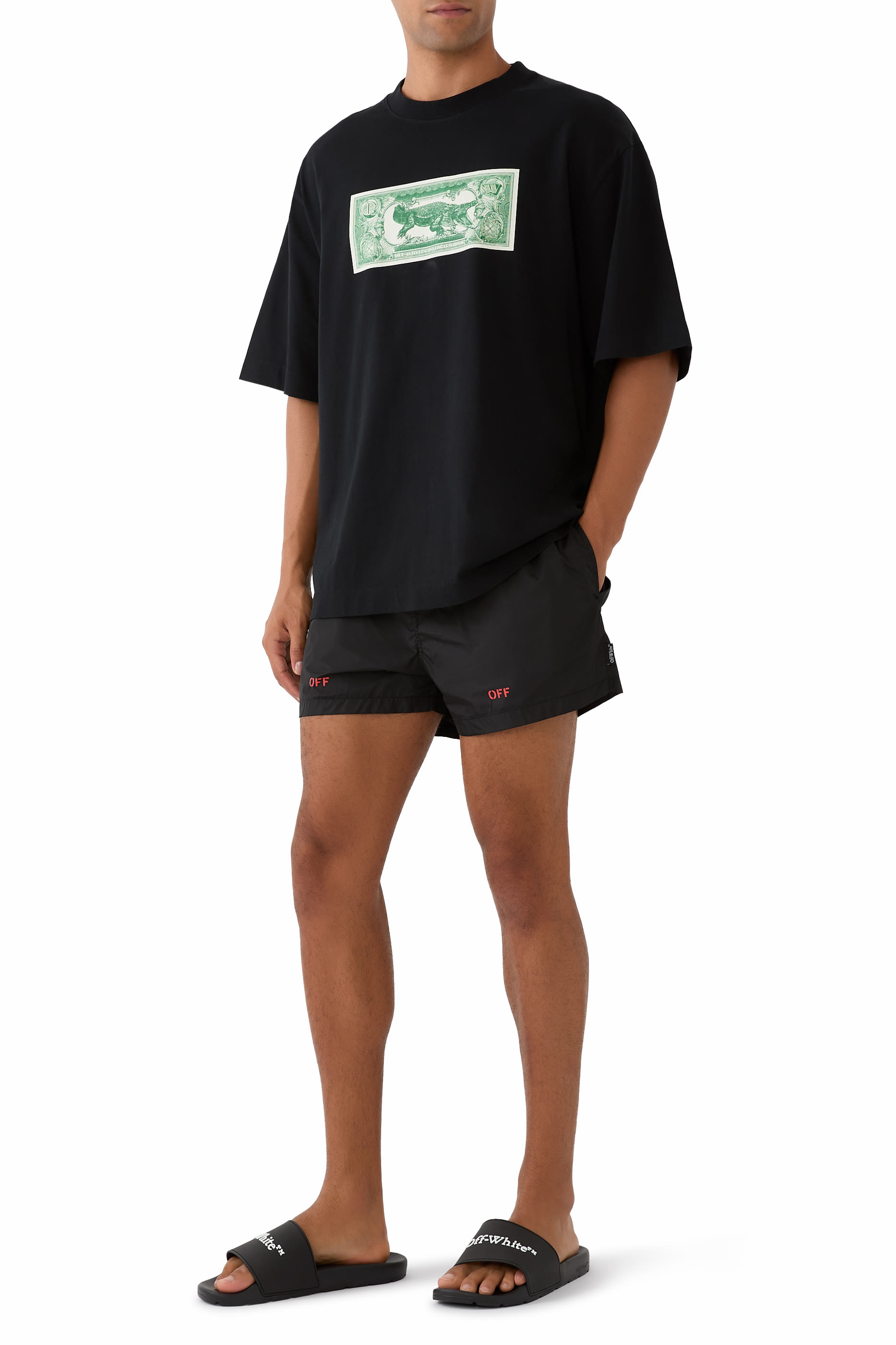 Off Stamp Swimshorts