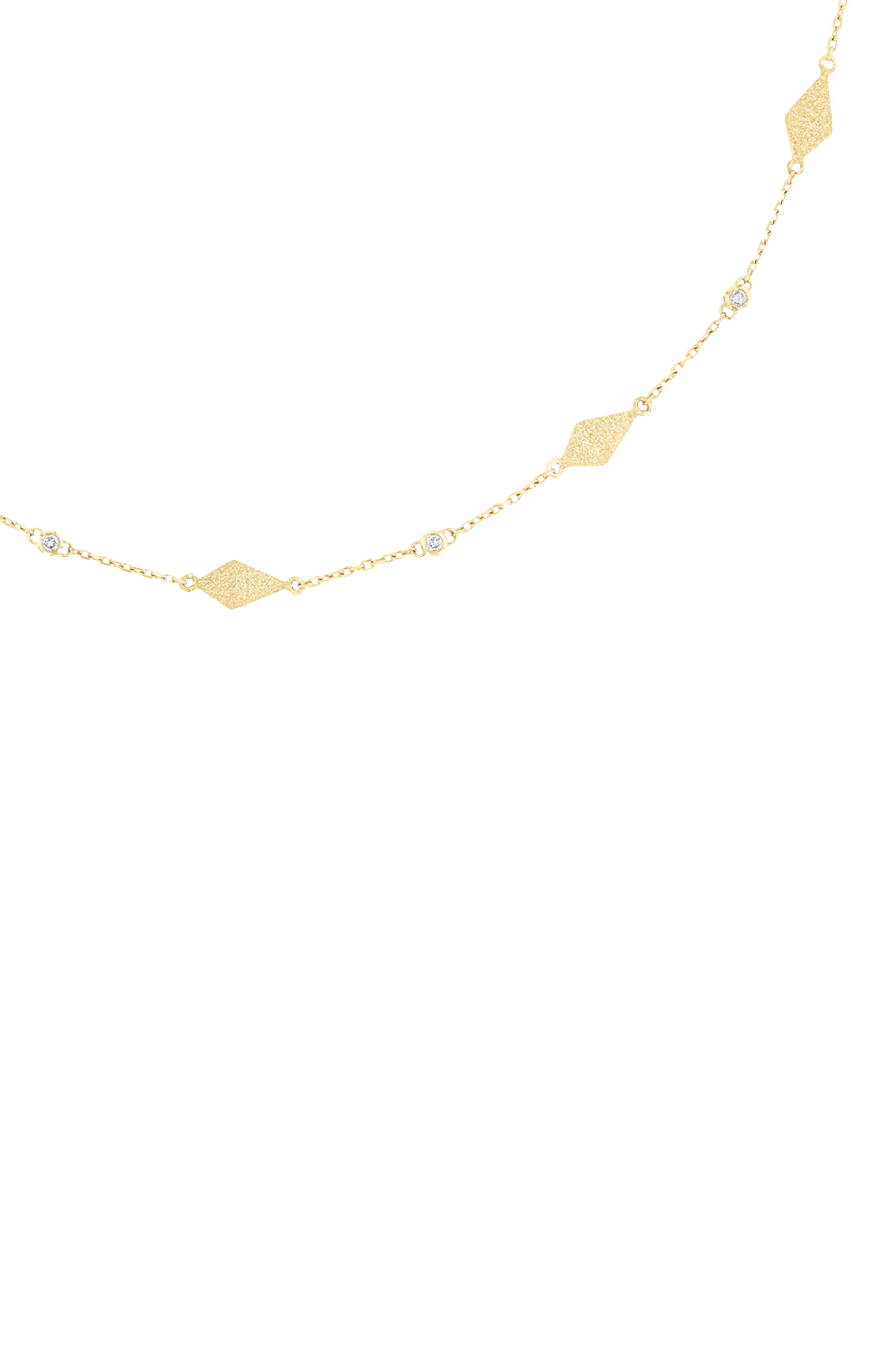 Mosaic Choker, 18k Yellow Gold with Enamel & Diamonds
