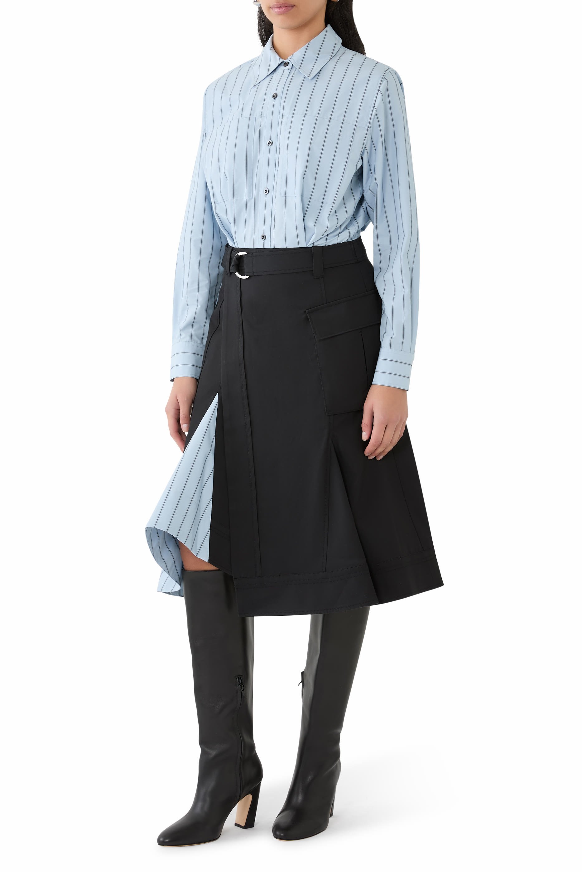 Hybrid Utility Shirt Dress