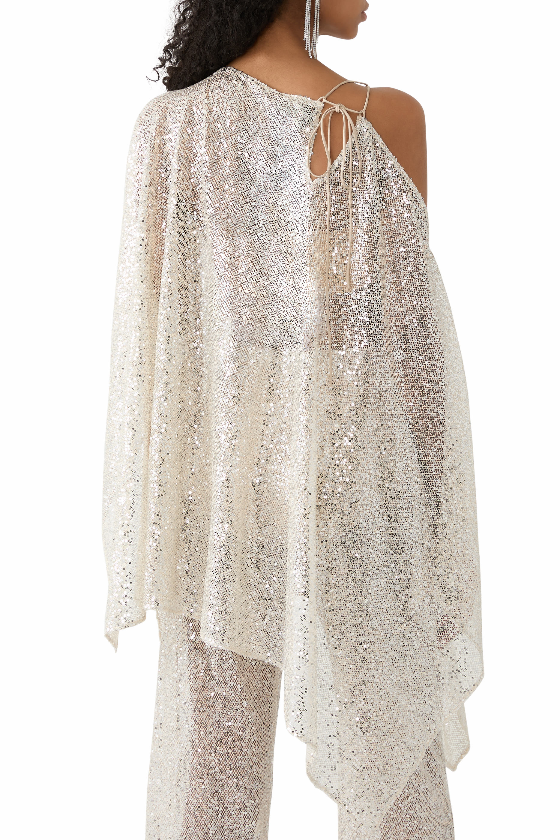 Sequinned Sza Sza Disco Mini Dress