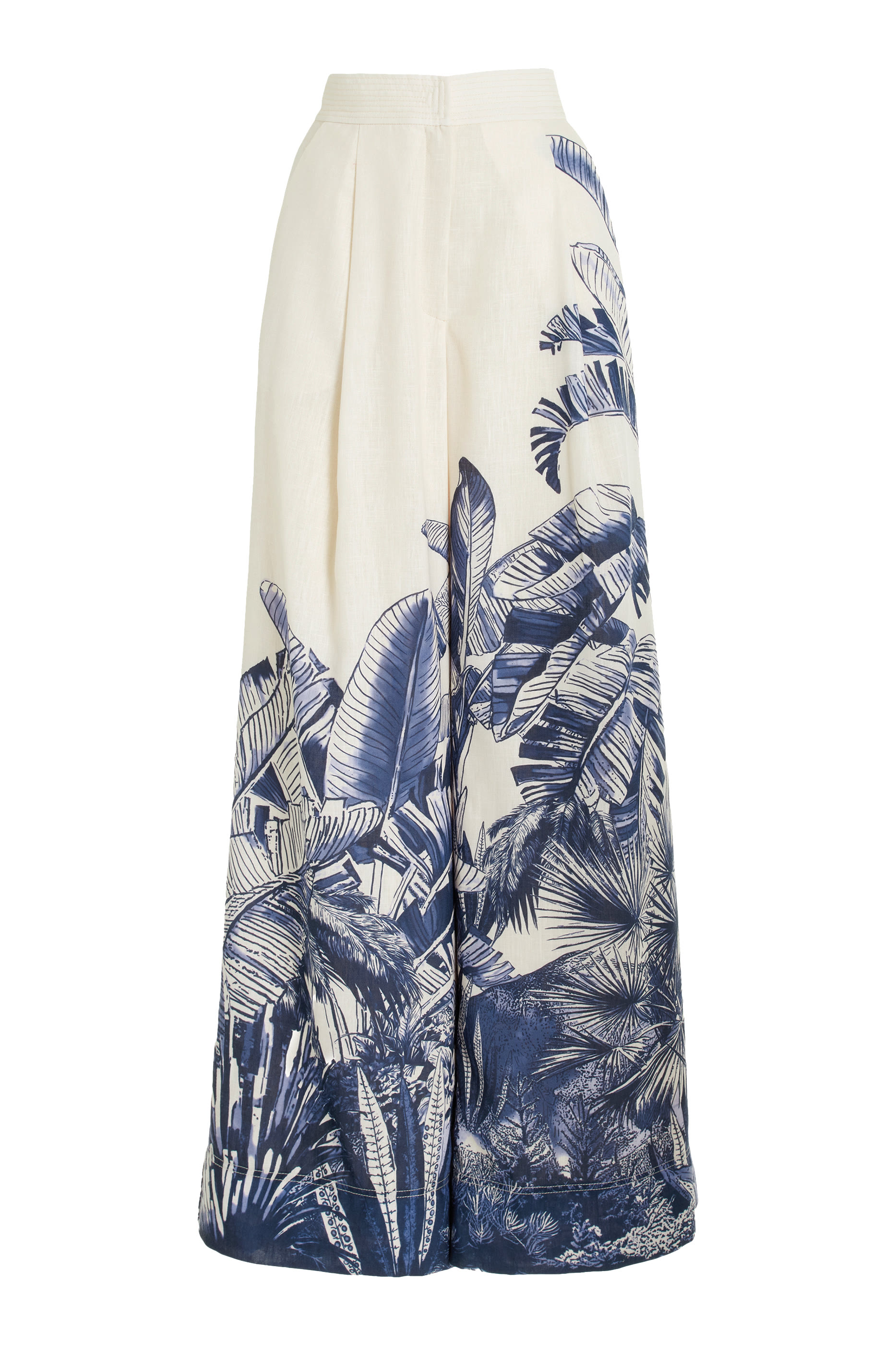 Mucha Arena Palm Wide-Leg Pants