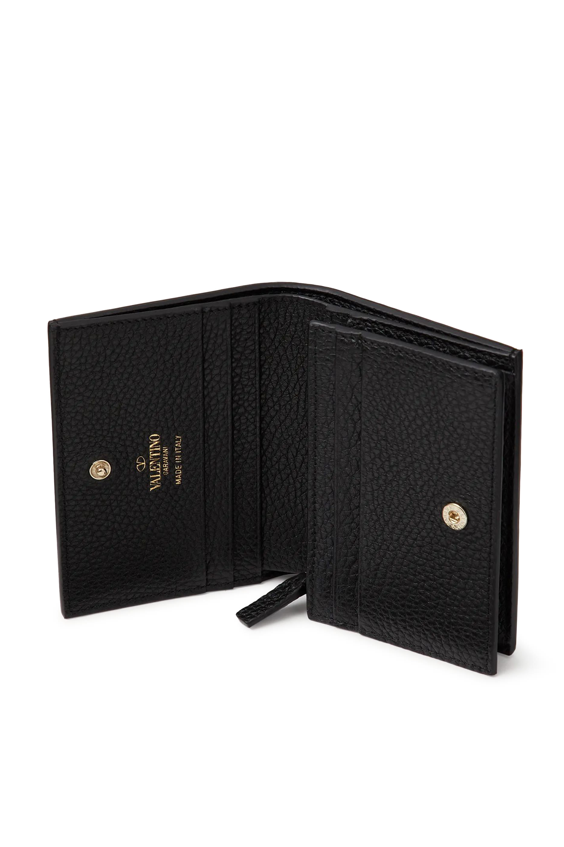  Rockstud Leather Wallet