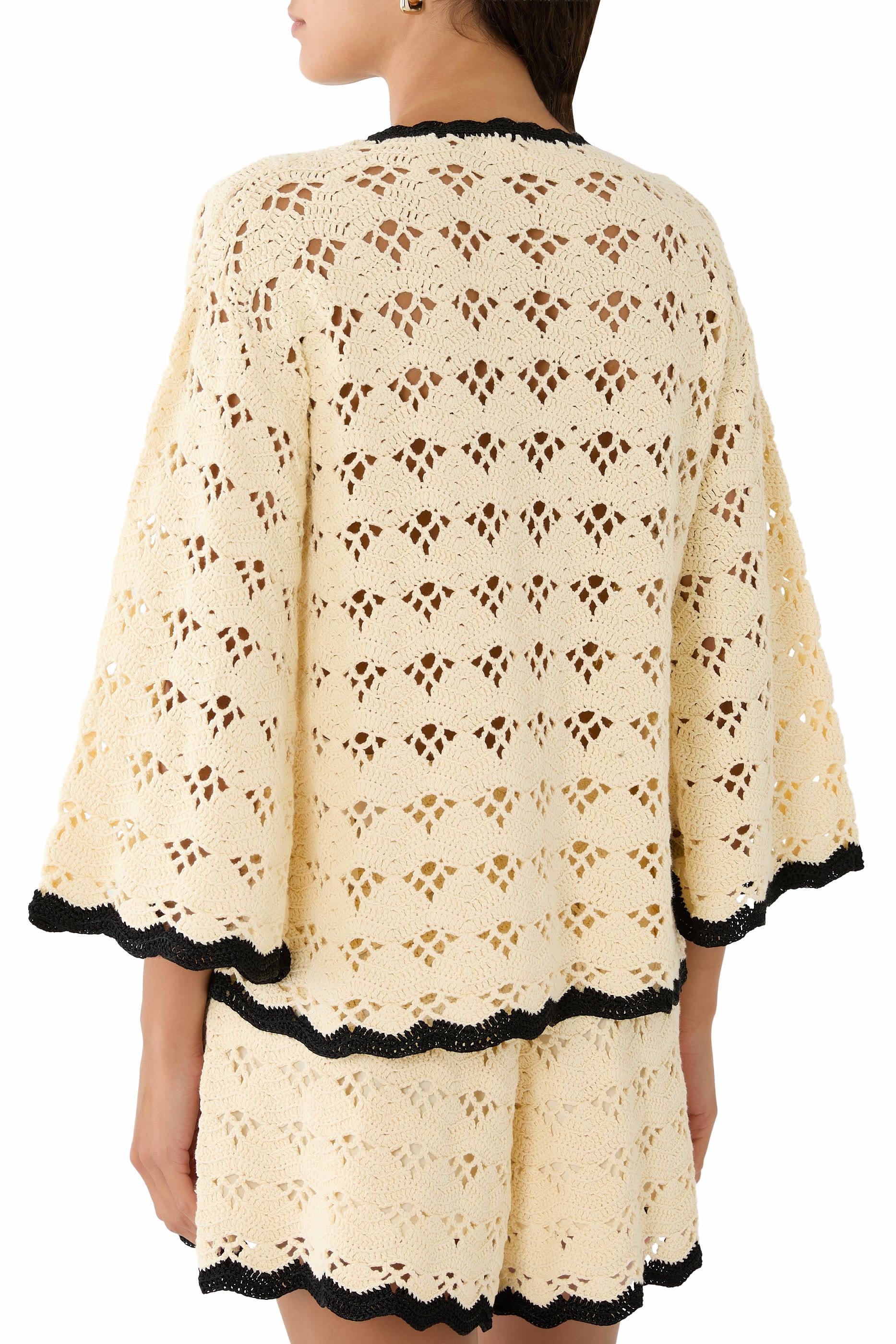 Aster Crochet Tunic Top 