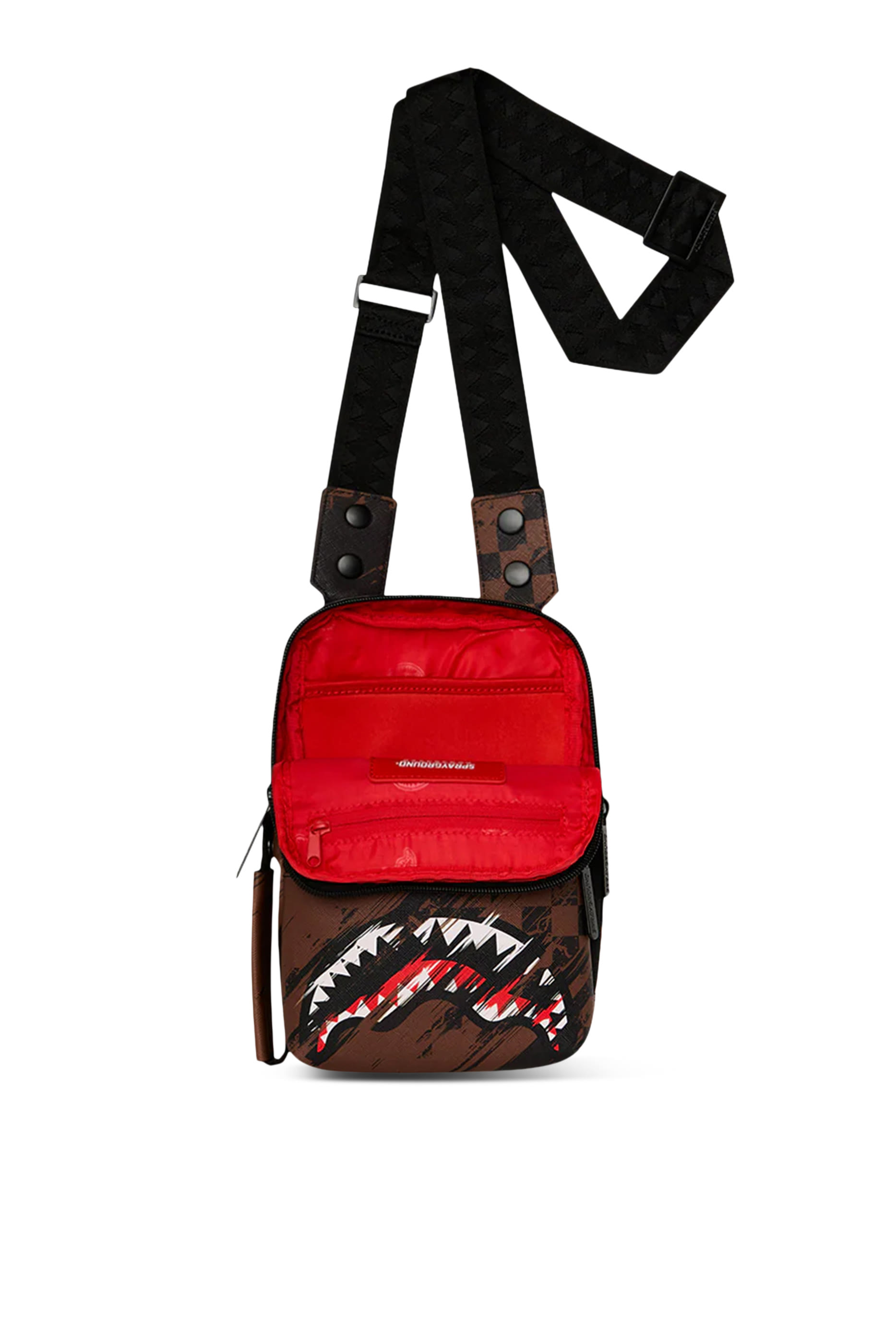 Kids Smeared Grunge Sling Bag