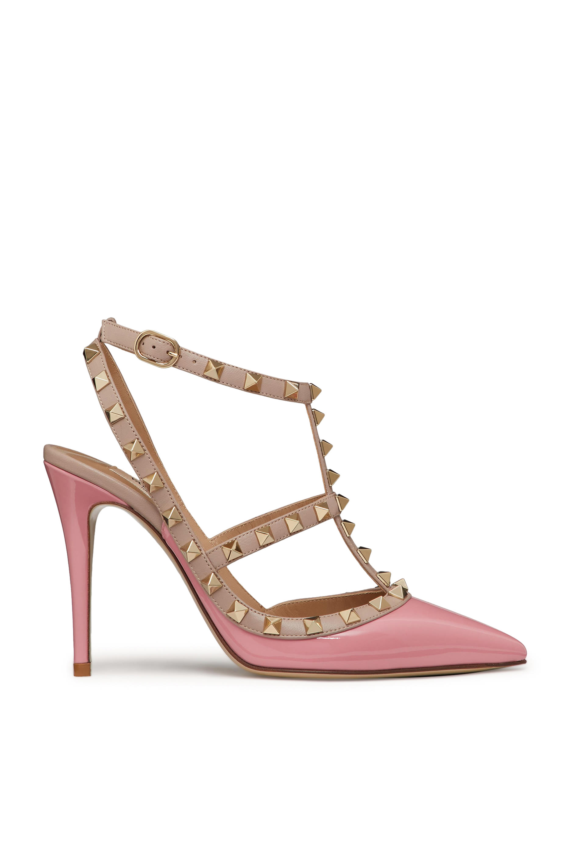 Valentino Garavani Rockstud 100 Patent Caged Pumps