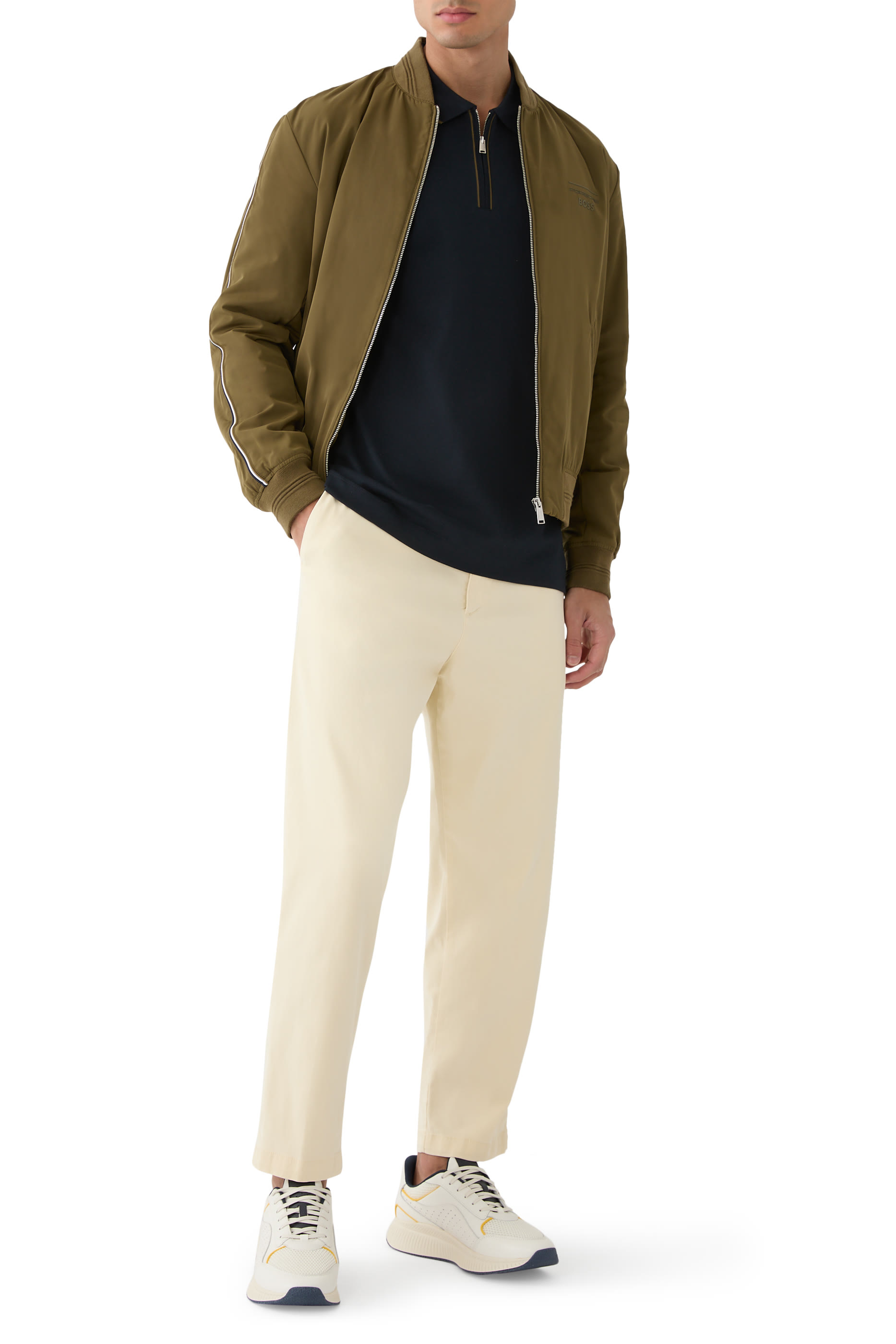 x Porsche Stretch-Cotton Polo Shirt