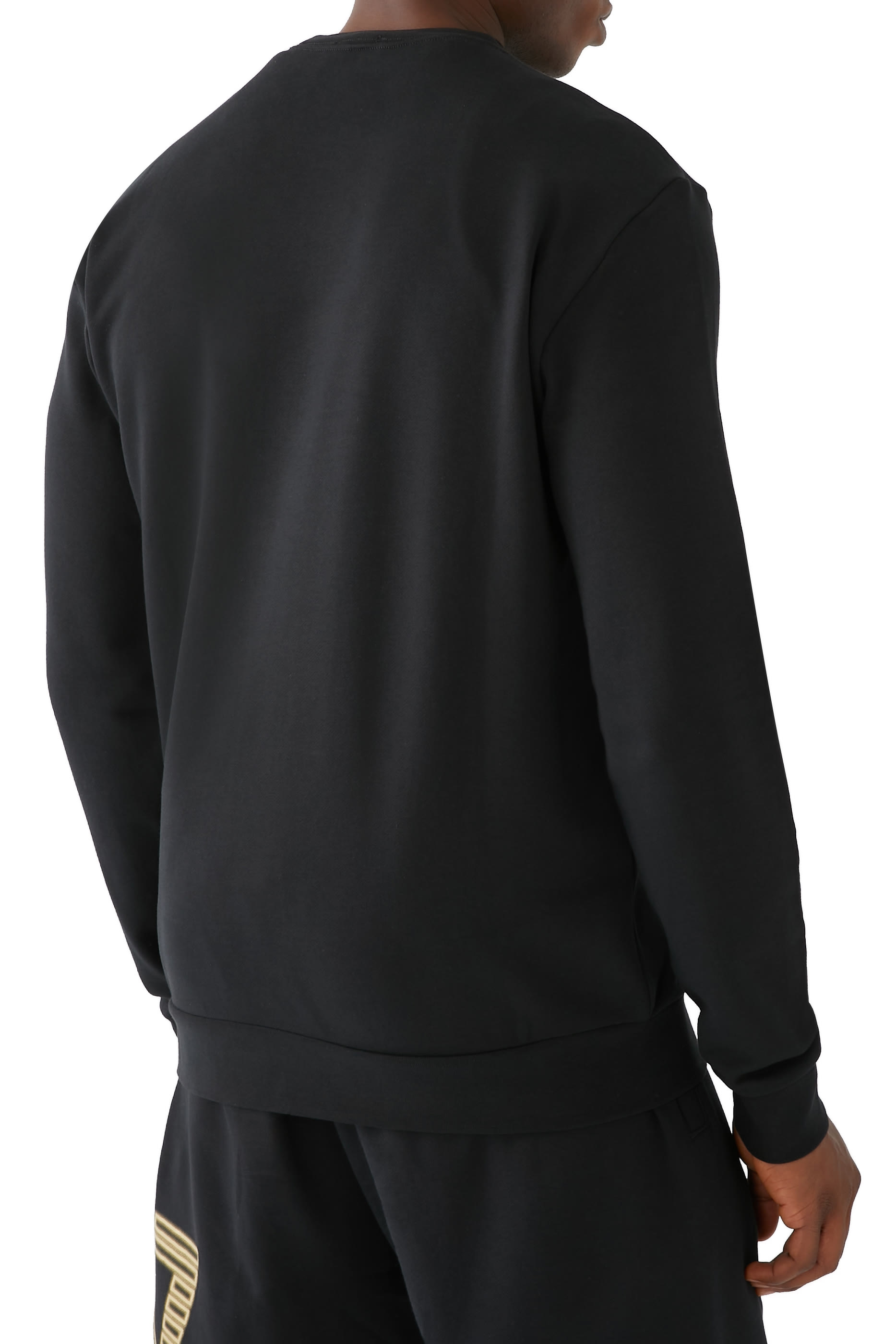 Contrast Logo Sweatshirt