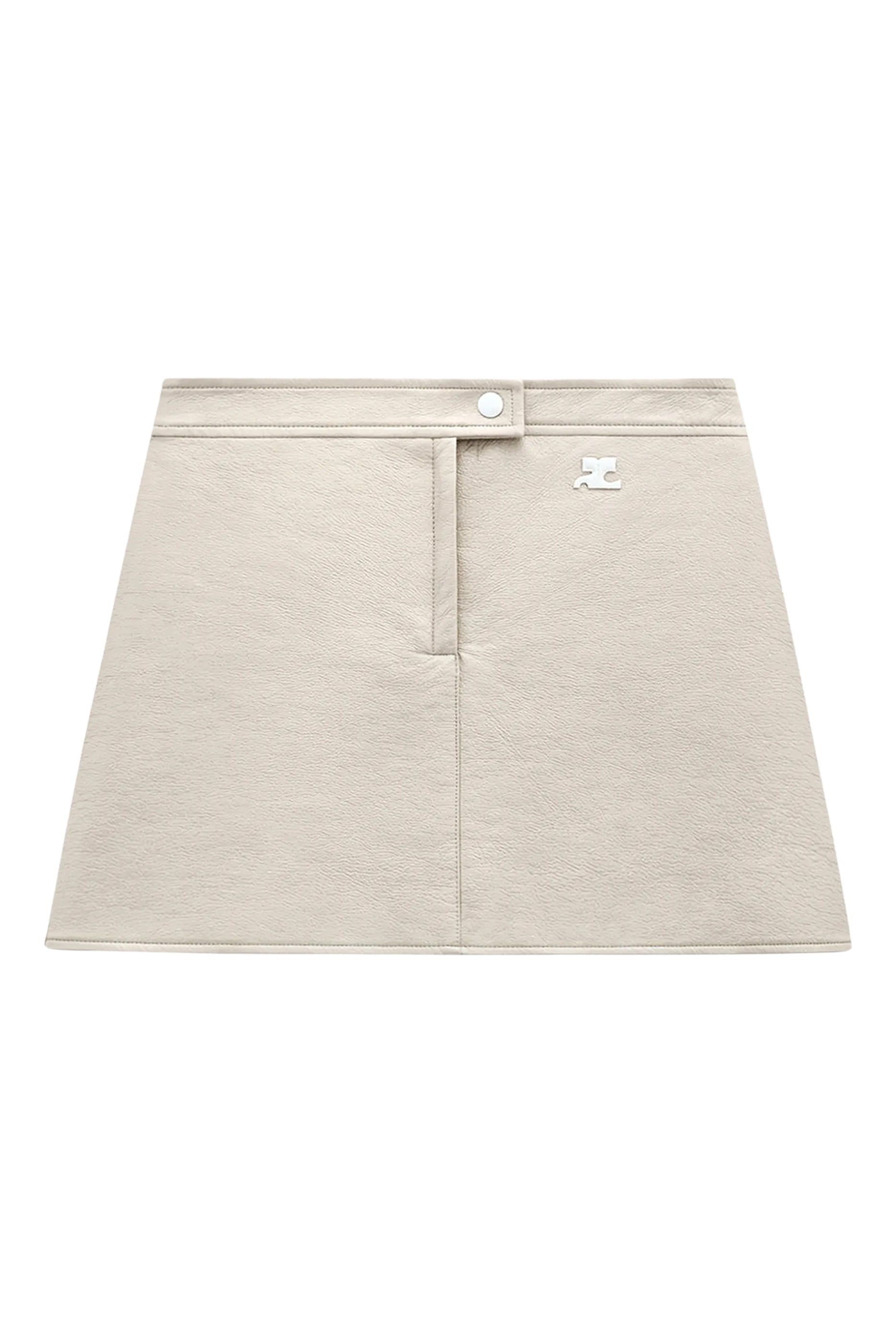 Reedition Vinyl Mini Skirt