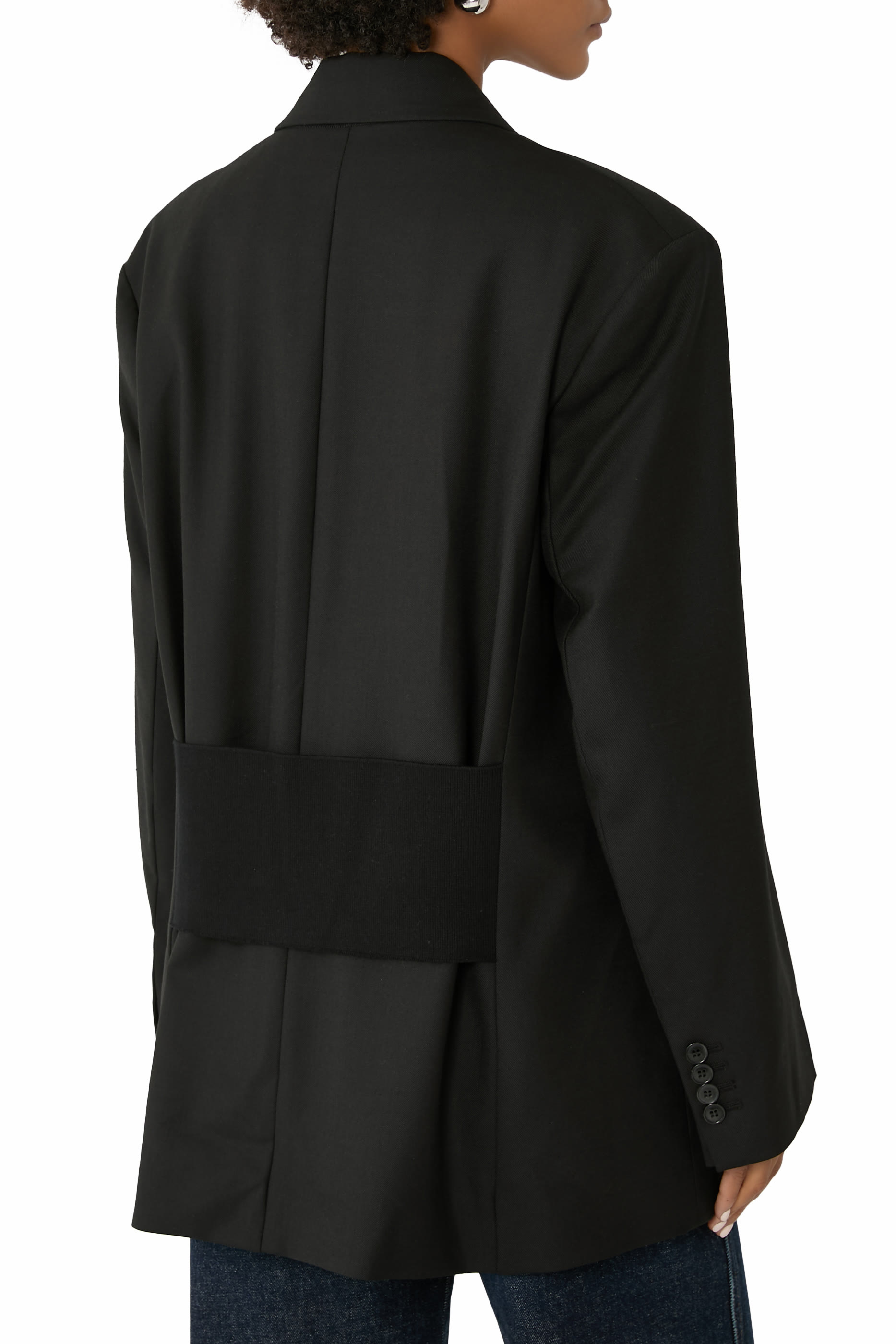 Relaxed Double Breasted Jacket