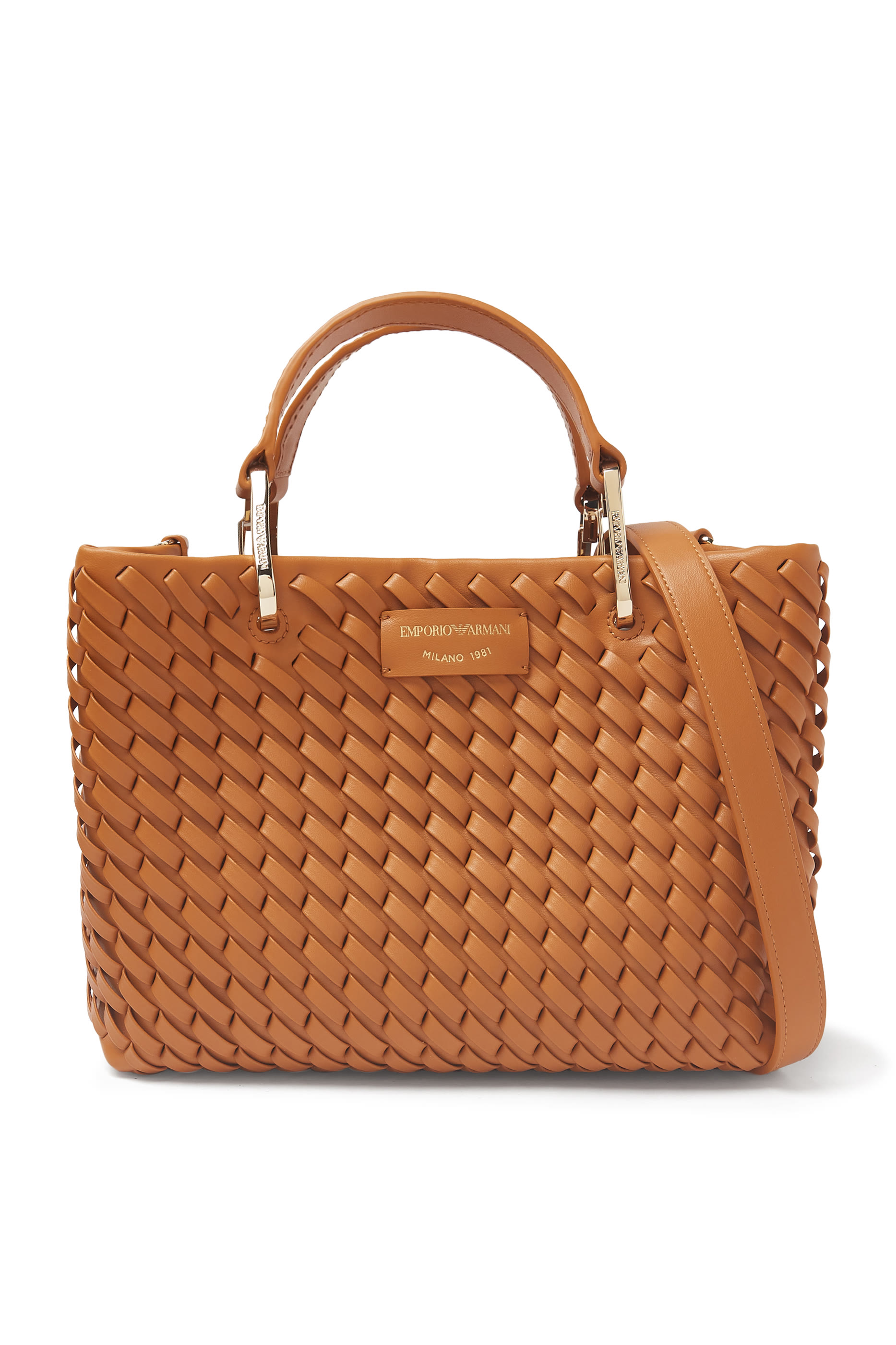 My EA Intertwined Shopper Bag