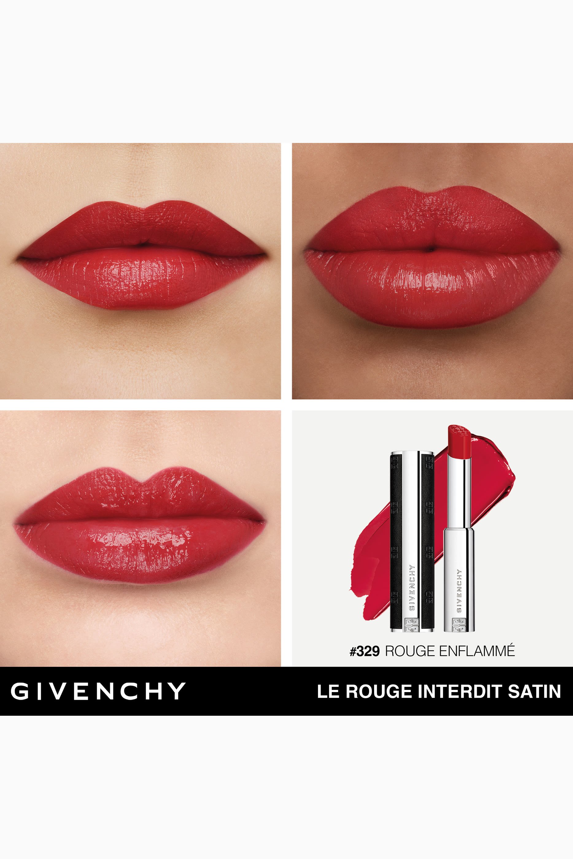 Le Rouge Interdit Satin Lipstick