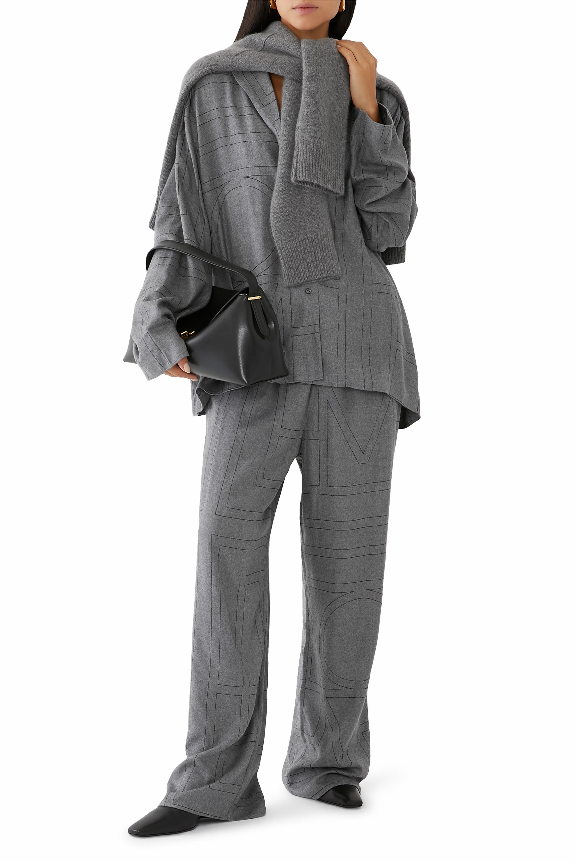 Monogram Flannel PJ Bottoms