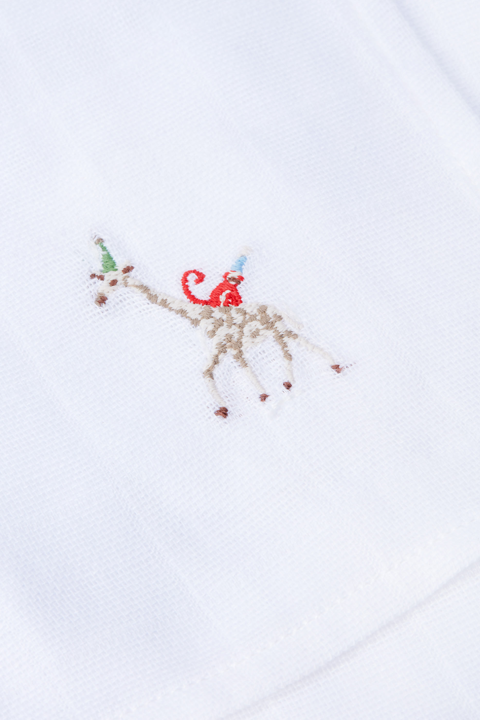 Kids Organic Cotton Party Animals Muslins Set of 2